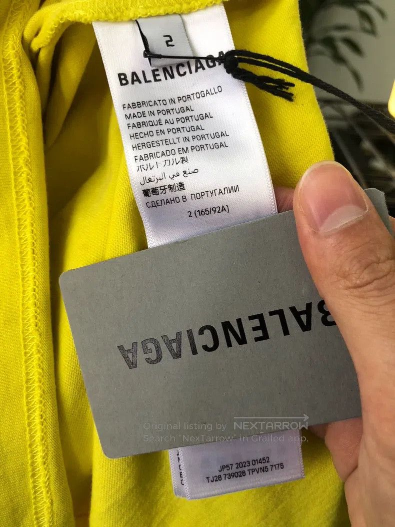 Balenciaga Balenciaga Yellow short-sleeve Size US M / EU 48-50 / 2 - 4 Thumbnail