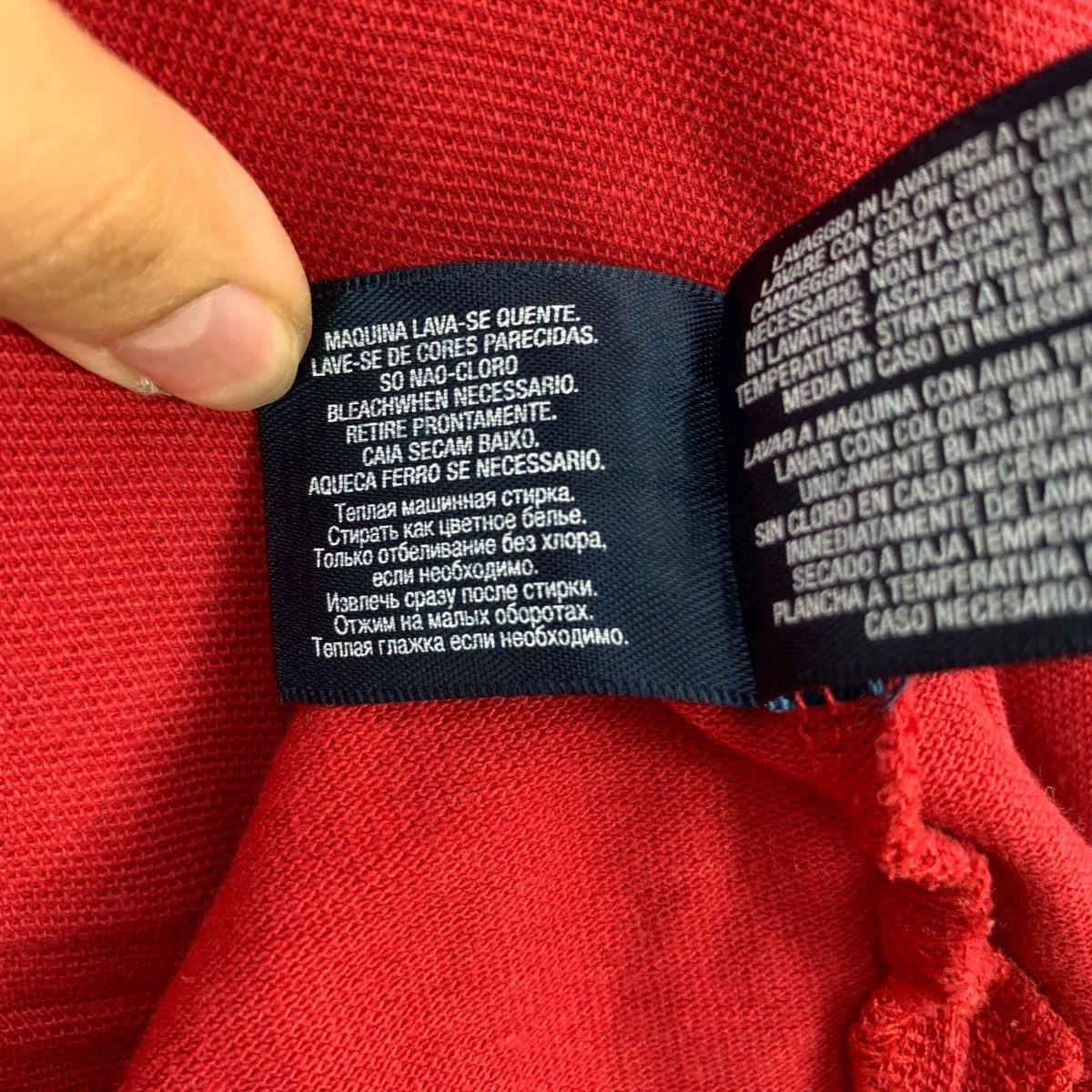 Polo Ralph Lauren Vintage POLO RALPH LAUREN Small Pony Red Tee Shirt Top Size S / US 4 / IT 40 - 11 Thumbnail