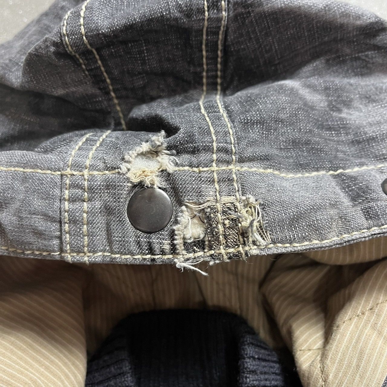 Japanese Brand Blue5 Japanese Brand Zip-off Hooded Jacket Size US L / EU 52-54 / 3 - 12 Thumbnail