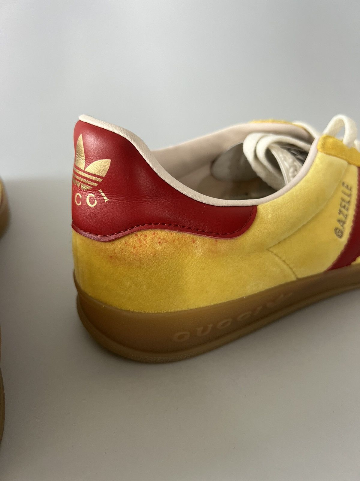 Adidas x Gucci Gazelle Yellow