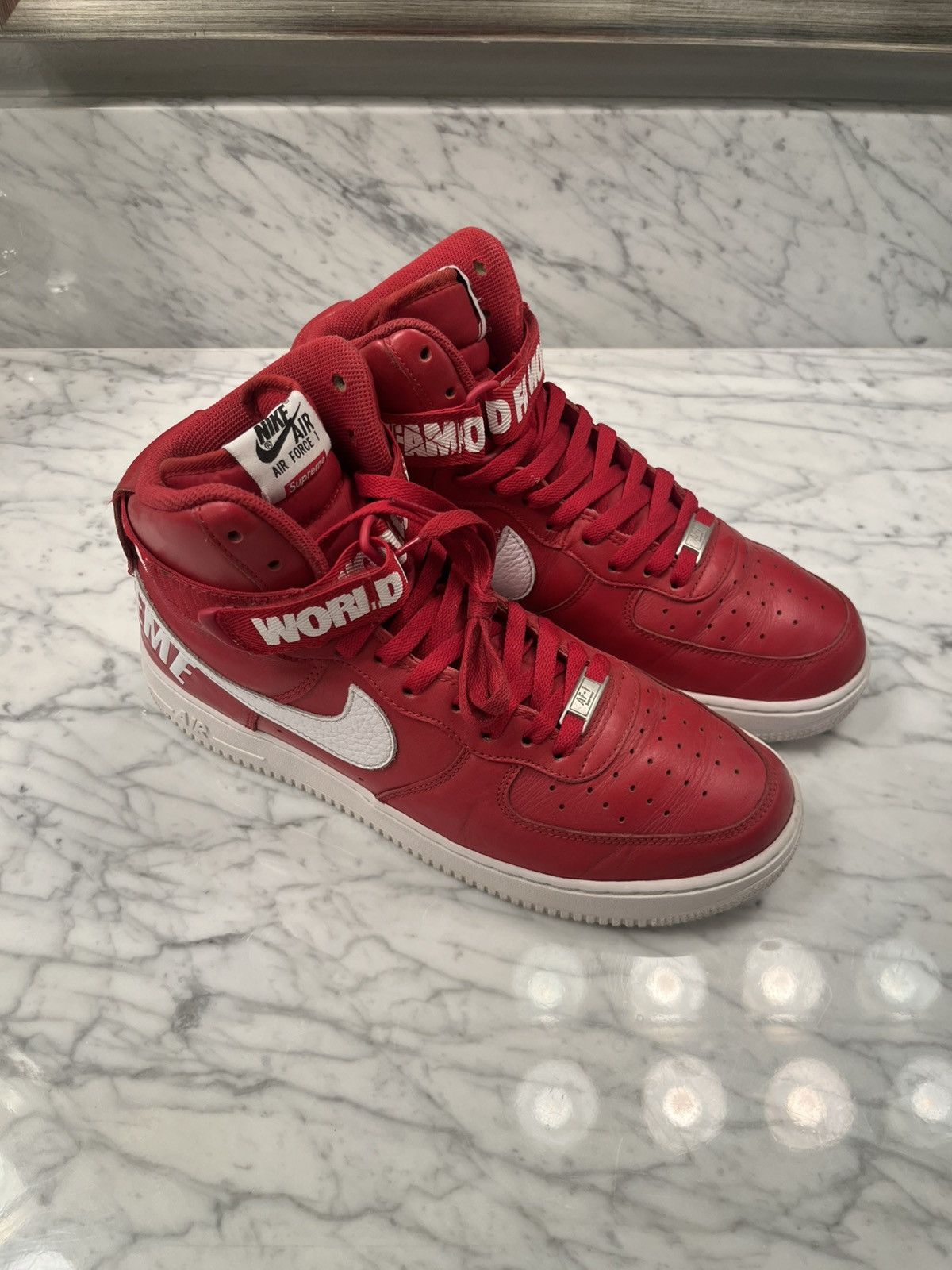 Supreme SUPREME AF1 HIGH Size US 10.5 / EU 43-44 - 1 Thumbnail