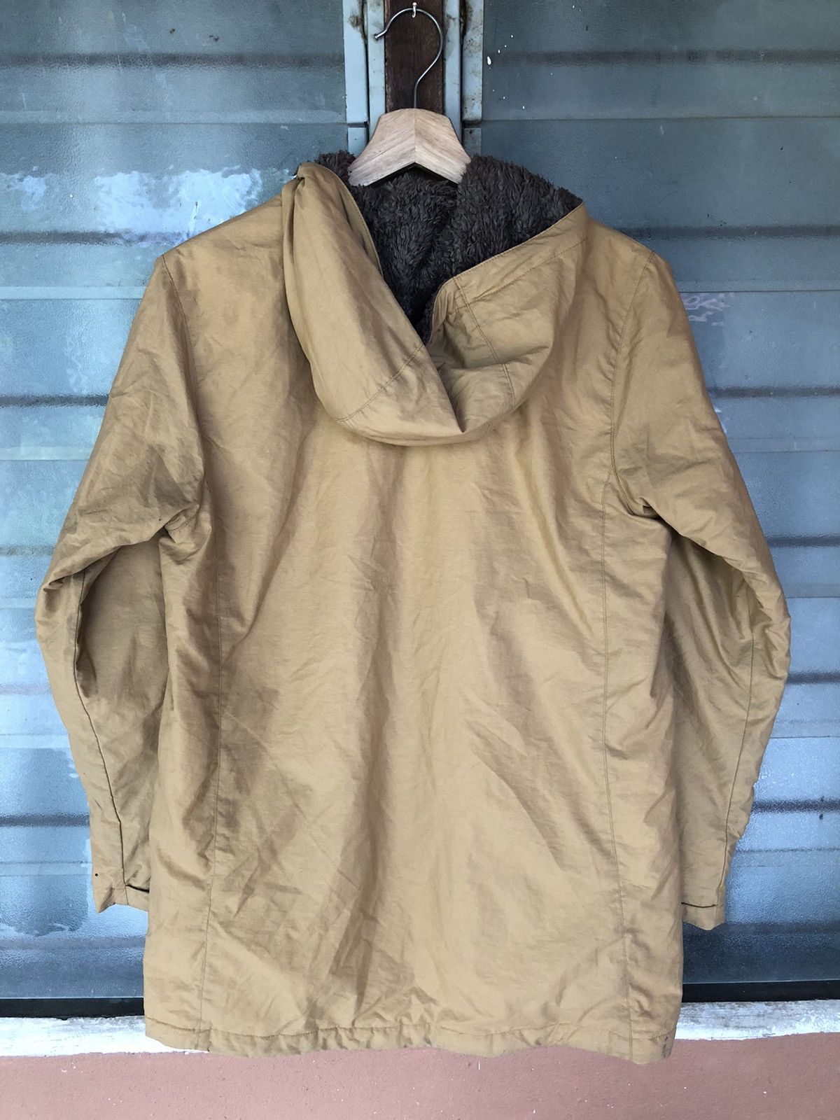 The North Face × Vintage Vintage The North Face Bomber Fur Hoodie Jacket Size US L / EU 52-54 / 3 - 9 Thumbnail