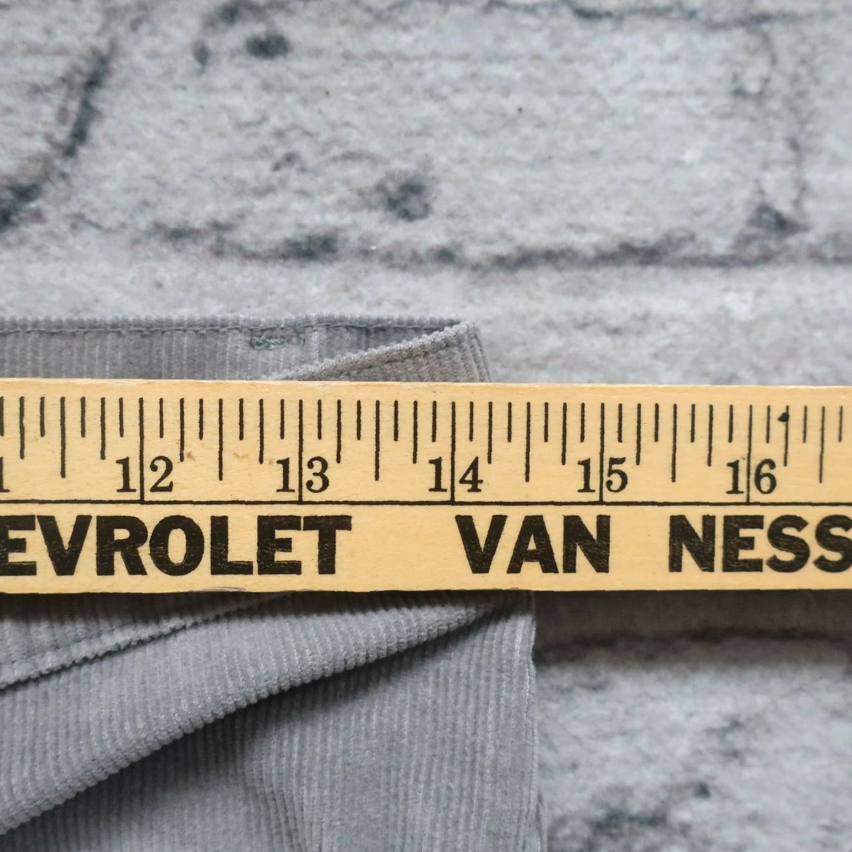 Gap Vintage Gap Pioneer Corduroy Boot Cut Pants Mens 28 Grey Jeans 70s Size US 28 / EU 44 - 6 Thumbnail