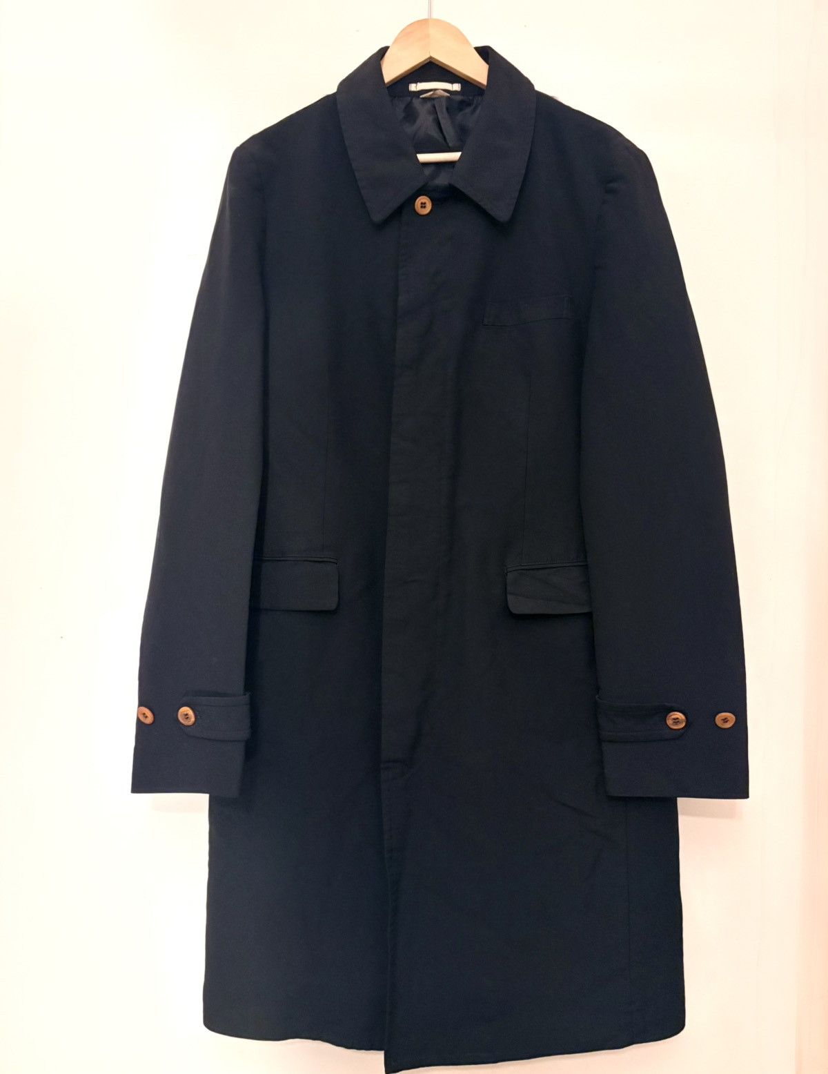 Comme des Garcons Homme Plus CDG Homme Plus Light Trench Black Poly Size US XL / EU 56 / 4 - 1 Thumbnail