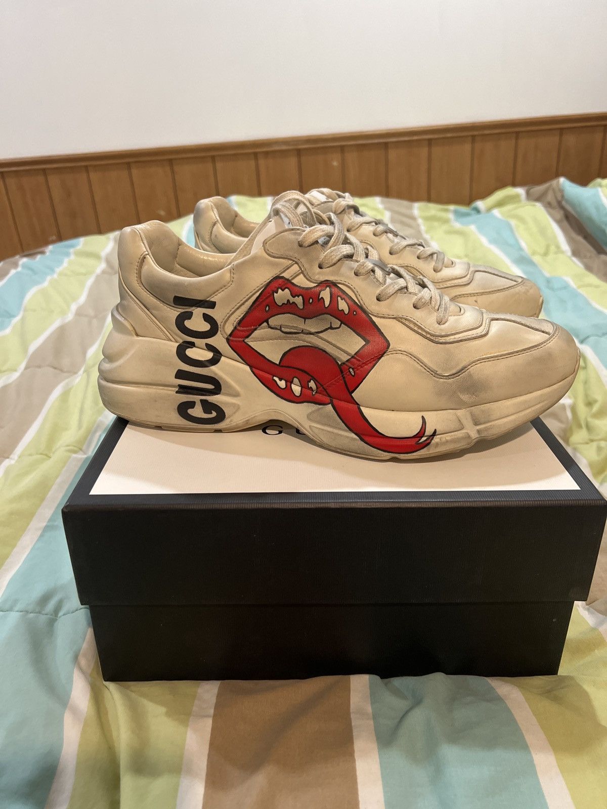 Gucci Gucci Rhyton Mouthprint Size US 10 / EU 43 - 1 Thumbnail