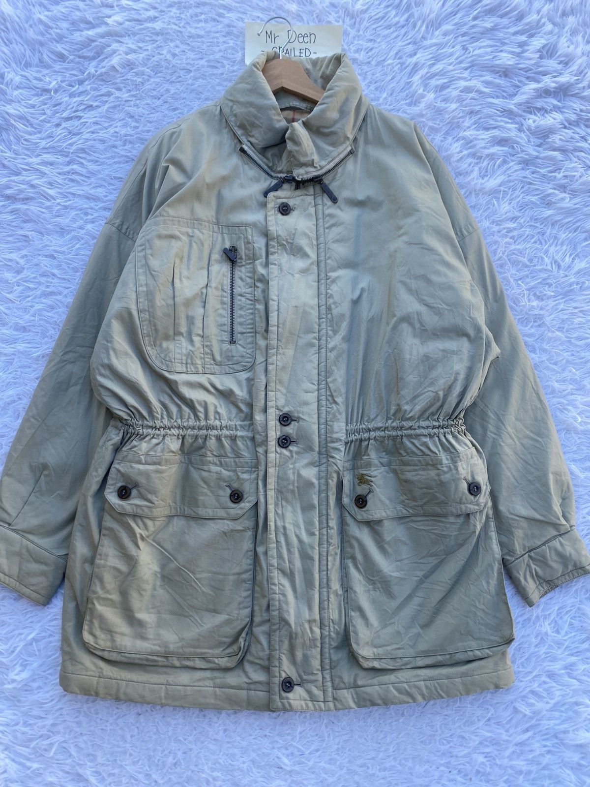Burberry Rare Vintage 90s Burberry Parka Coat Jacket Size US L / EU 52-54 / 3 - 5 Thumbnail