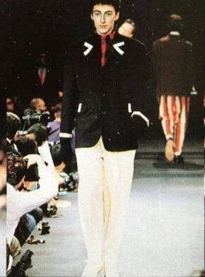 Yohji Yamamoto 89aw Stripe Show jacket 2505-Nextarrow