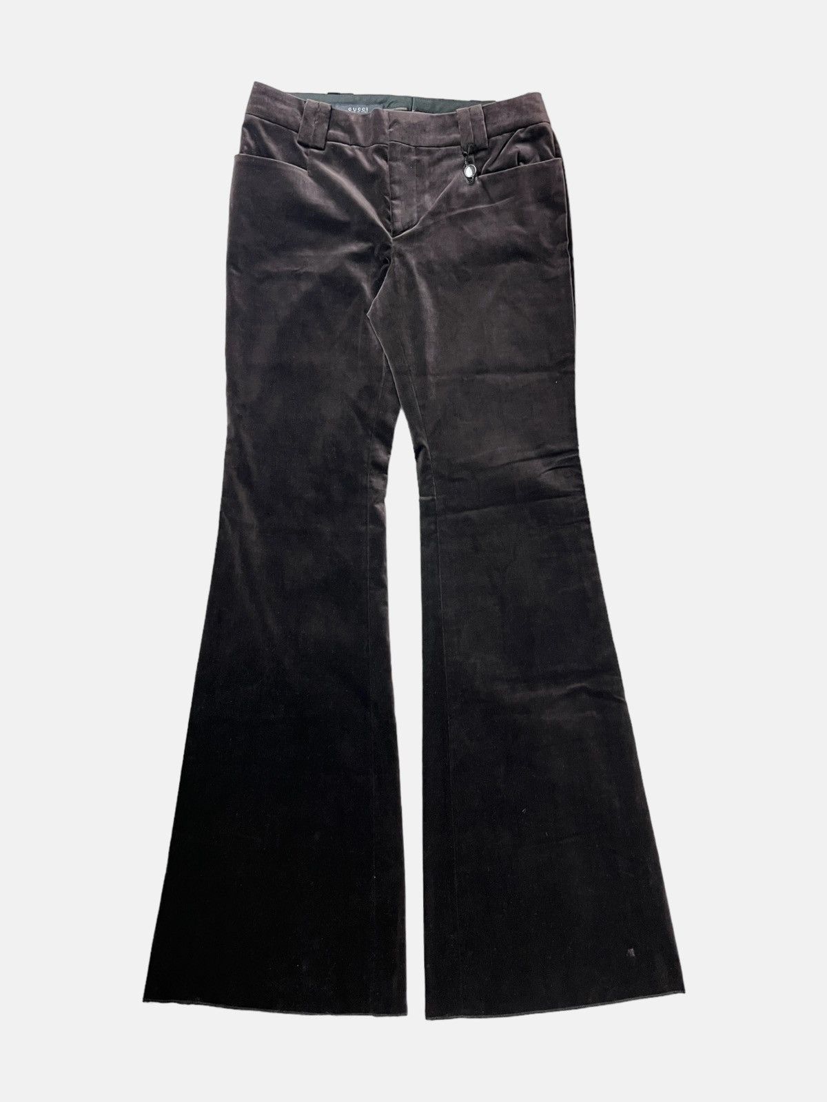 Gucci by Tom Ford black cashmere flare pants/ Y2K / IT 42 / selling FR 38 / US 8