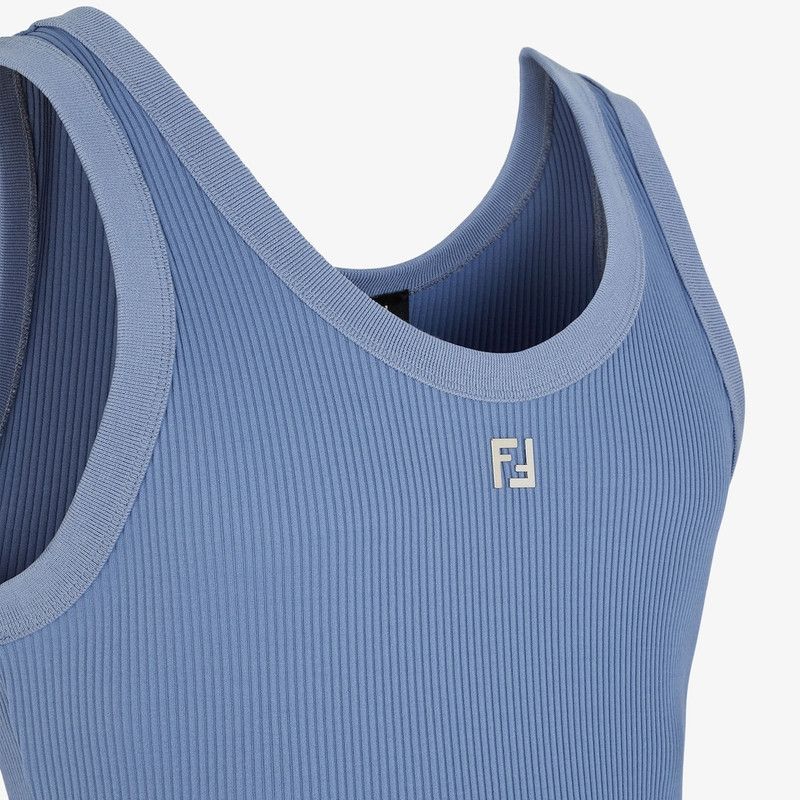 o1B3y1r0326 Tank Top in Blue