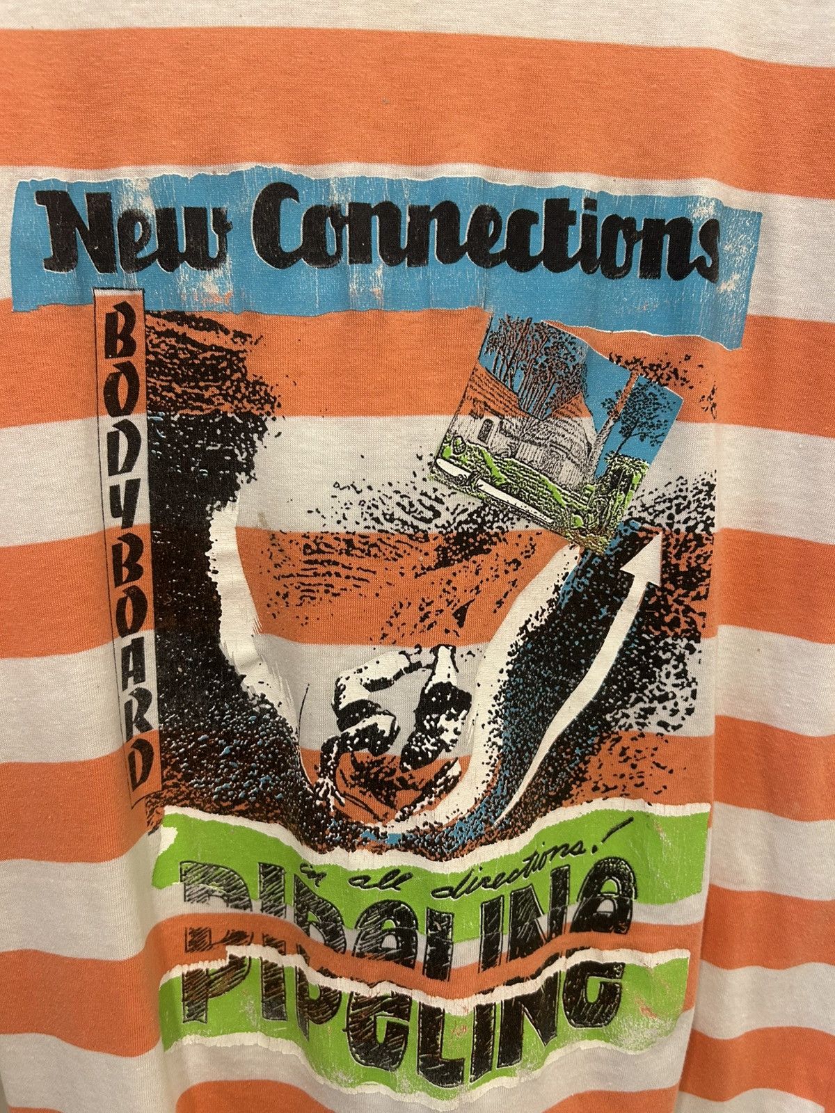Vintage Vintage New Connections BodyBoard T Shirt Large Size US L / EU 52-54 / 3 - 2 Thumbnail
