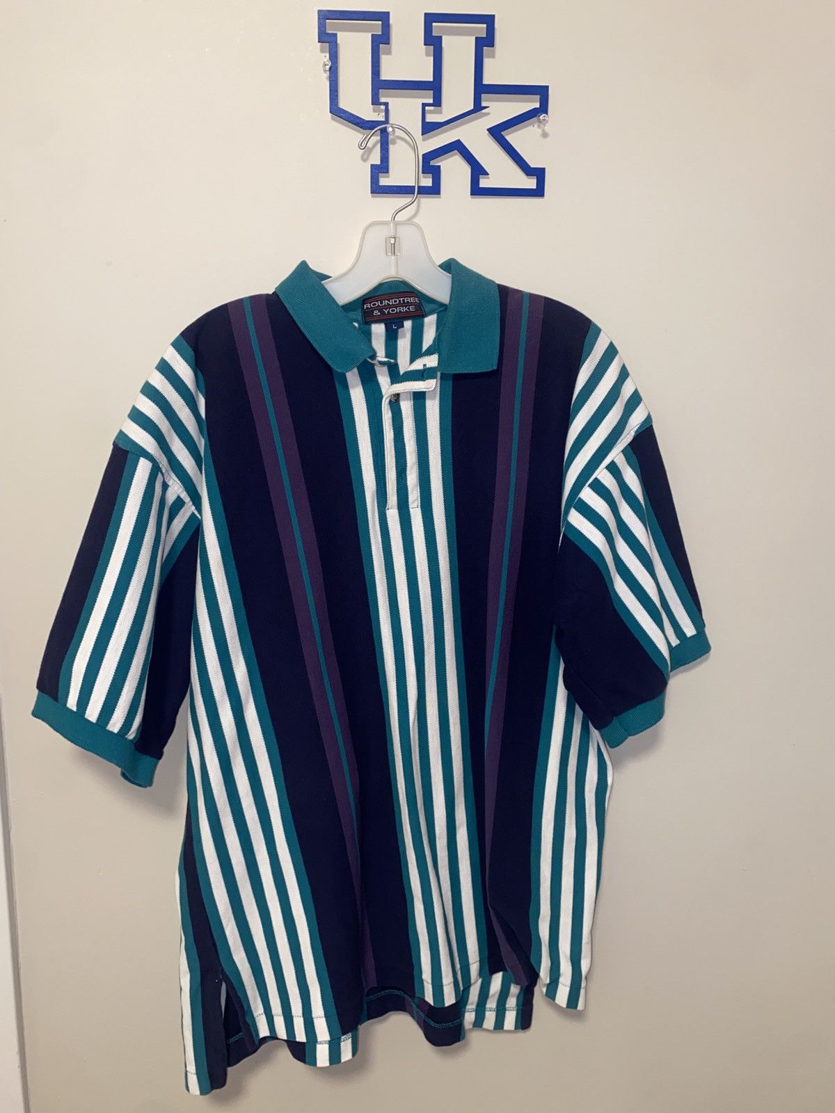 Other Striped Roundtree and Yorke Polo Size US L / EU 52-54 / 3 - 1 Thumbnail