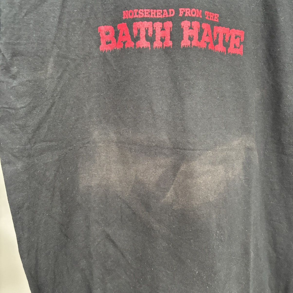Band Tees × Vintage 90’s Noisehead From The Bath Hate Shirt Thrash Hardcore Band Size US M / EU 48-50 / 2 - 9 Thumbnail