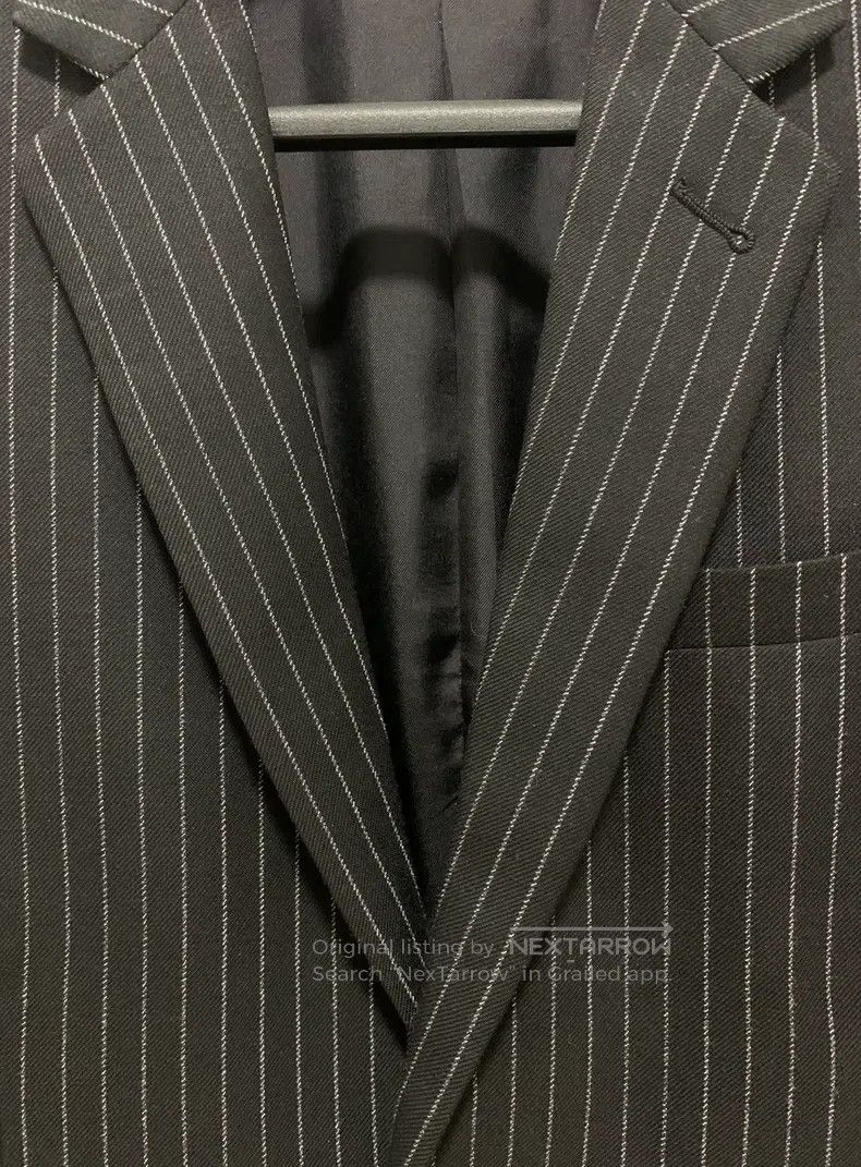 Saint Laurent Paris Saint Laurent Paris Original black silver striped notched Size US S / EU 44-46 / 1 - 5 Thumbnail