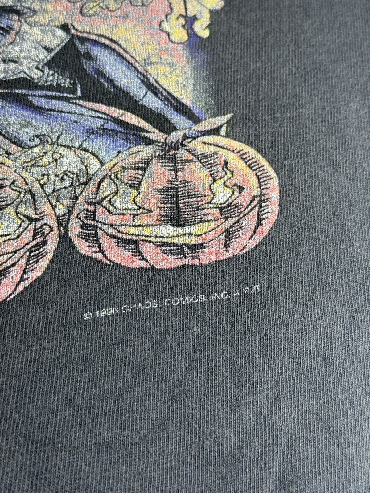 Hanes × Vintage Vintage 90s Evil Ernie Halloween Zombie Comic FADED T Shirt Size US XL / EU 56 / 4 - 3 Thumbnail