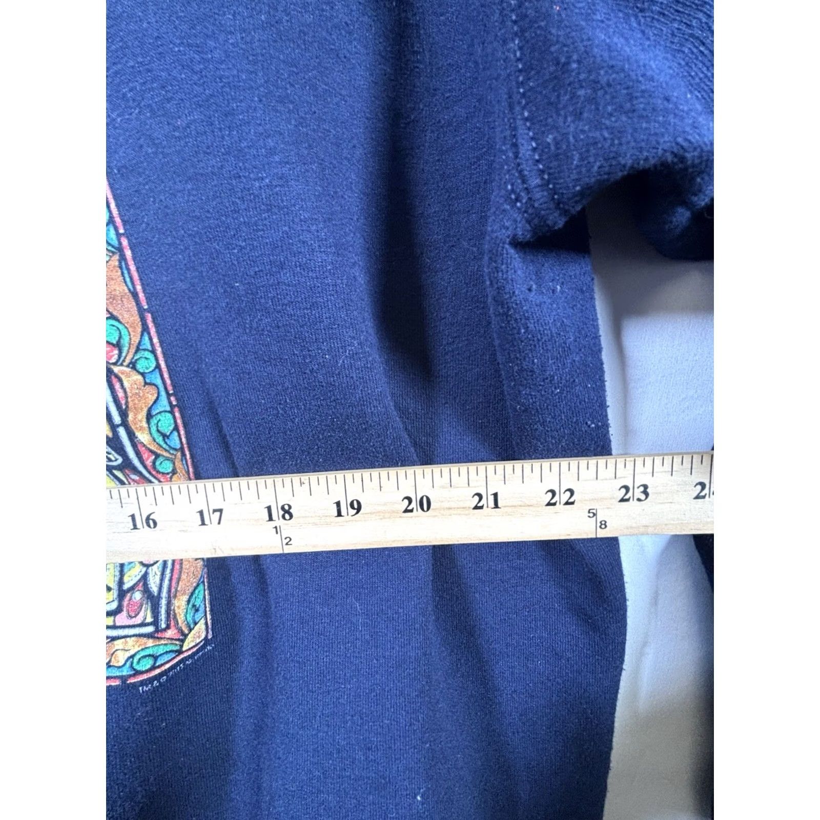 Jerzees Legend Of Zelda Wind Waker Men's 2XL Size Sweatshirt Graphic Print Blue Crew Neck Pullover Fleece Cotton Blend Jerzees Size US XXL / EU 58 / 5 - 3 Thumbnail