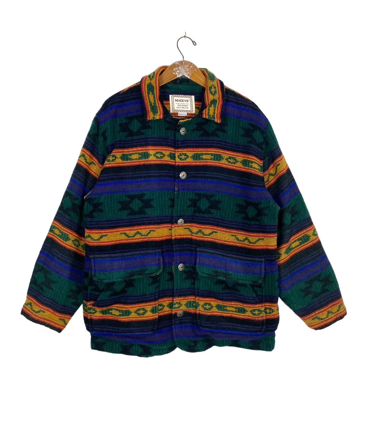 Vintage Rare ‼️ Vintage Mac Eye American Latin Boho Navojo Jacket Size US M / EU 48-50 / 2 - 1 Thumbnail