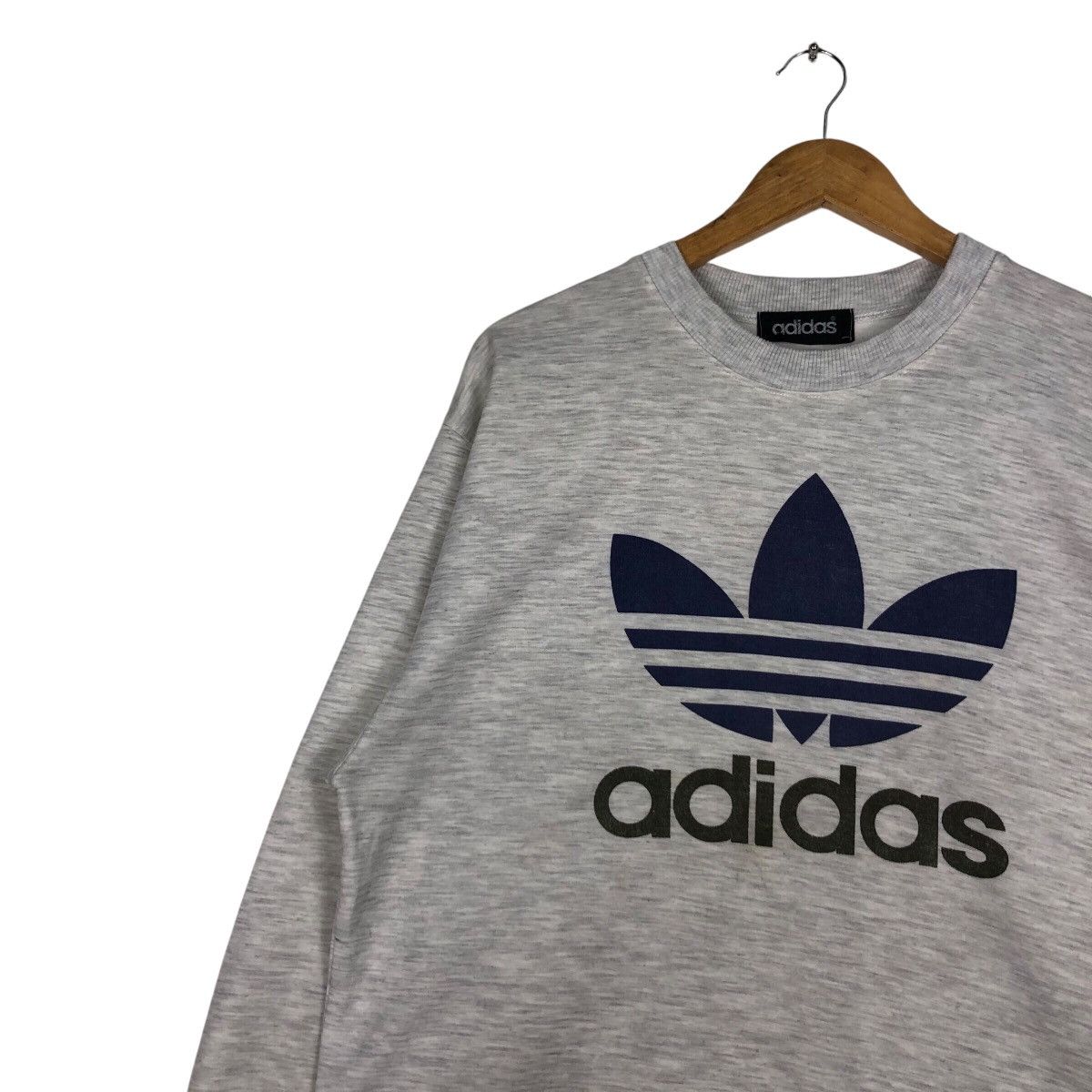 Adidas × Japanese Brand × Vintage Adidas Trefoil Vintage Sweatshirt 90s collection Large Size US M / EU 48-50 / 2 - 6 Thumbnail