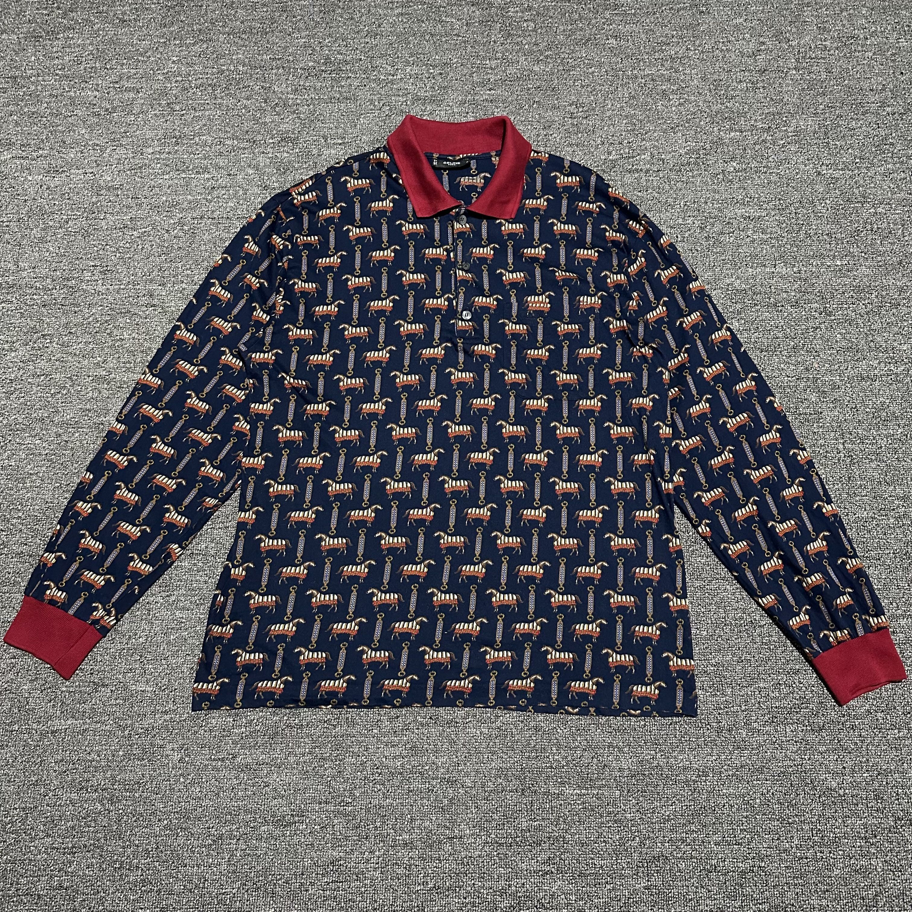 Celine Celine Poloshirts Size US M / EU 48-50 / 2 - 1 Thumbnail