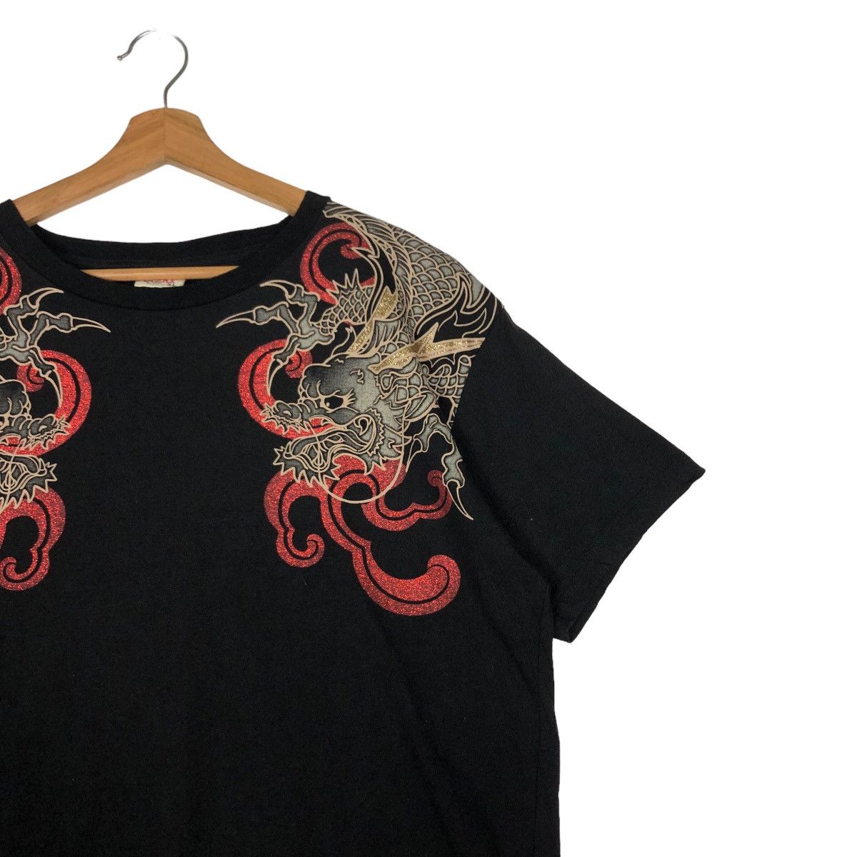 Japanese Brand 🔥Space Opera Vintage Sukajan T-Shirt Over Print Big Logo Size US L / EU 52-54 / 3 - 5 Thumbnail