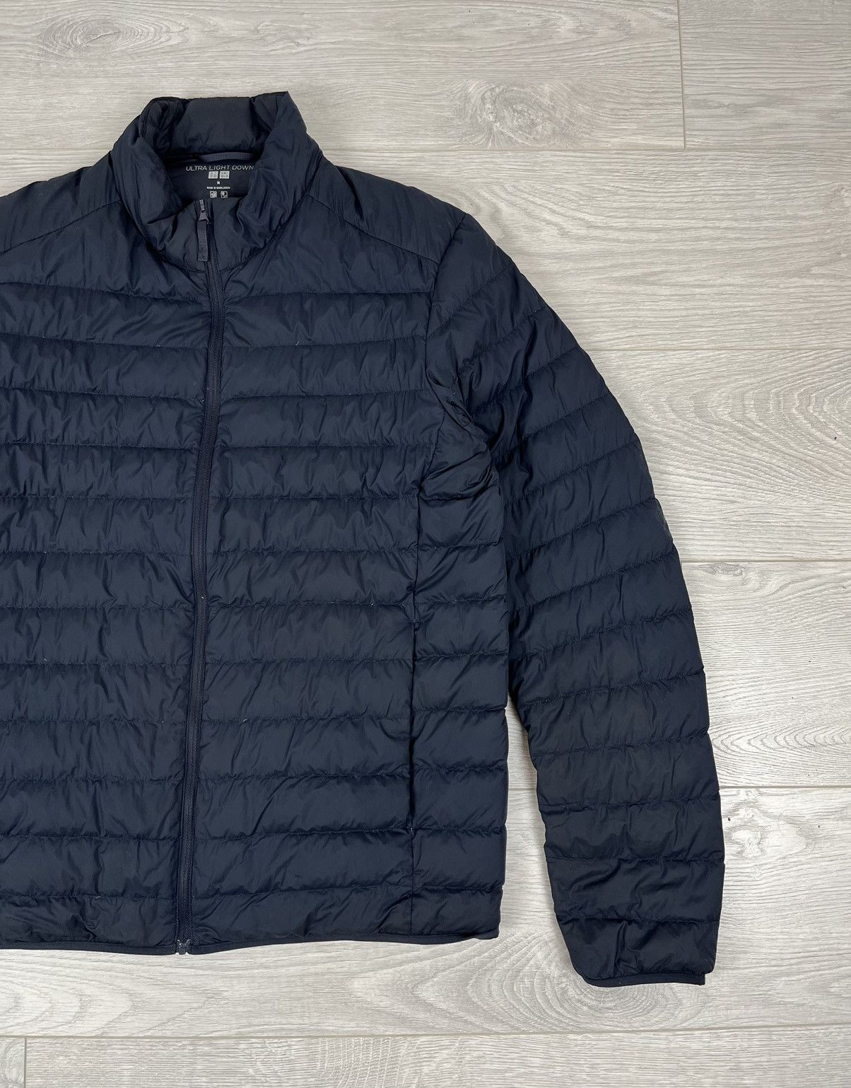 Uniqlo Uniqlo Micro Puffer Down Jacket Navy Size US M / EU 48-50 / 2 - 2 Thumbnail