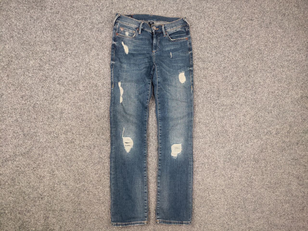 True Religion True Religion Vintage Y2K Style cora mid rise Denim Jeans Size 26" / US 2 / IT 38 - 2 Thumbnail