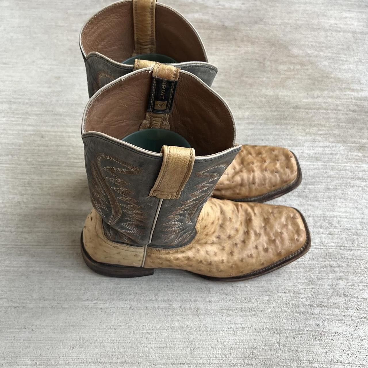 Ariat × Dan Post × Vintage Vintage Made in USA Cowboy Boots Size US 13 / EU 46 - 6 Thumbnail