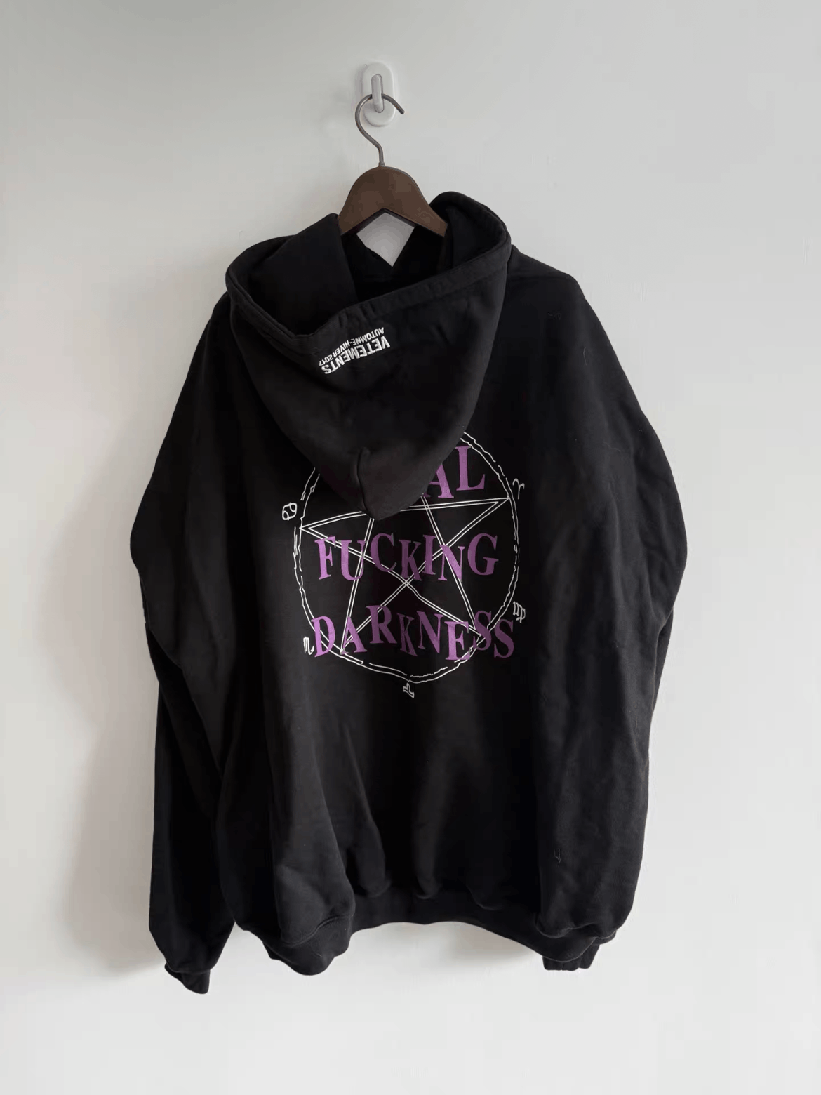 Vetements Vetements Total Fucking Darkness Hoodie Size US L / EU 52-54 / 3 - 2 Thumbnail