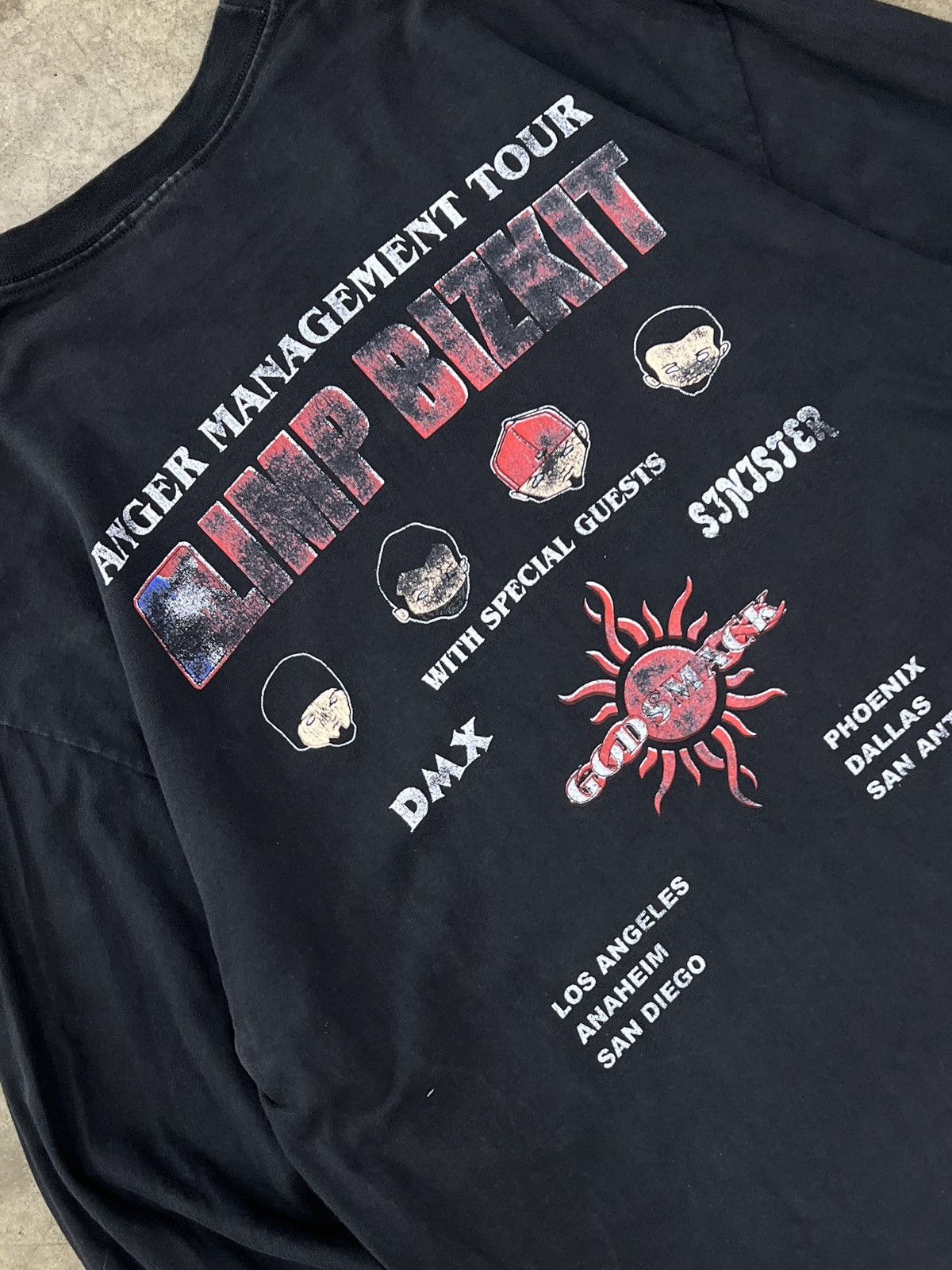 Band Tees Vintage 2000 Limp Bizkit Anger Management Tour Tee XL Size US XL / EU 56 / 4 - 4 Thumbnail