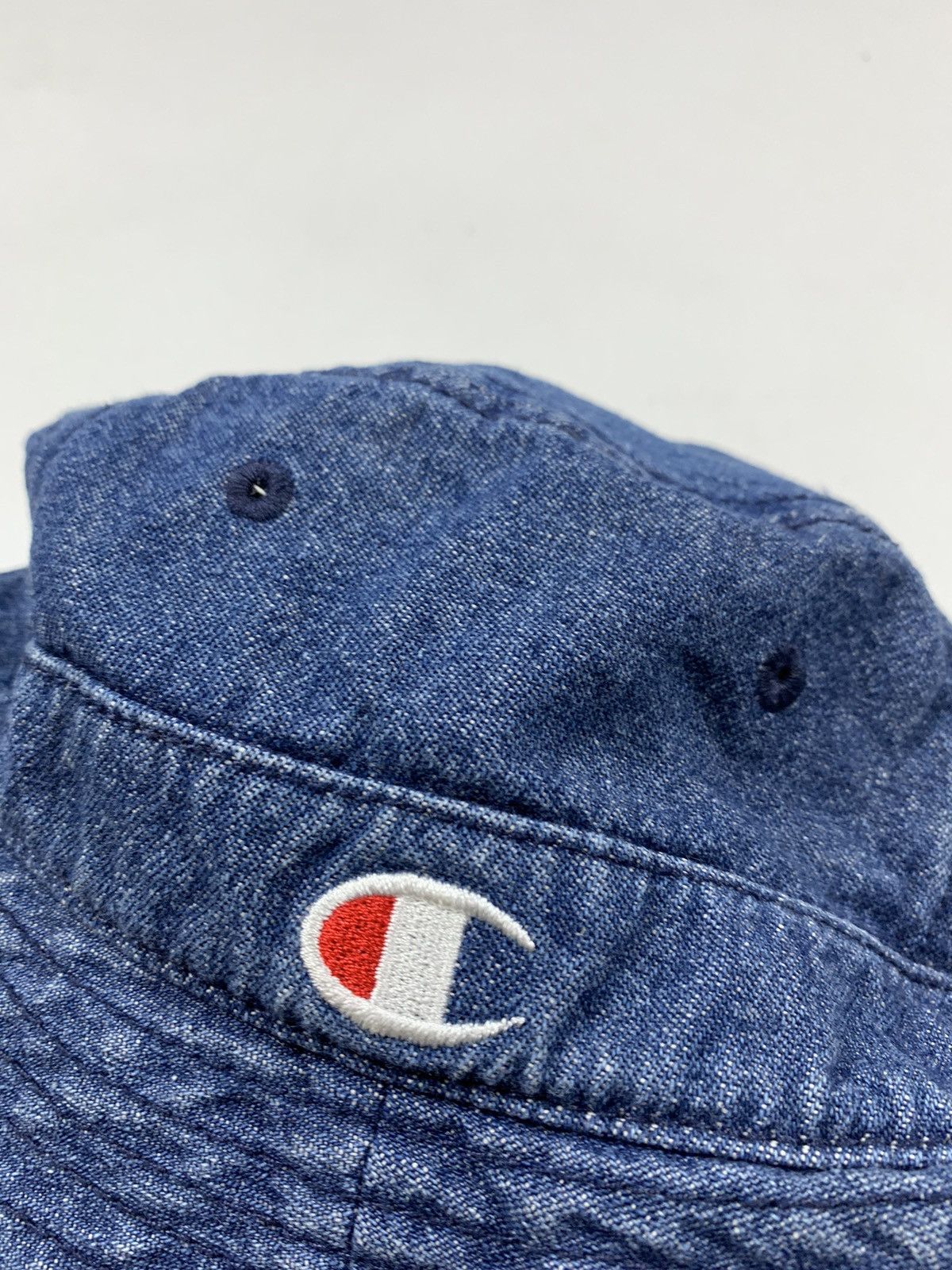 Champion × Vintage Champion Denim Logo C bucket Size ONE SIZE - 3 Thumbnail