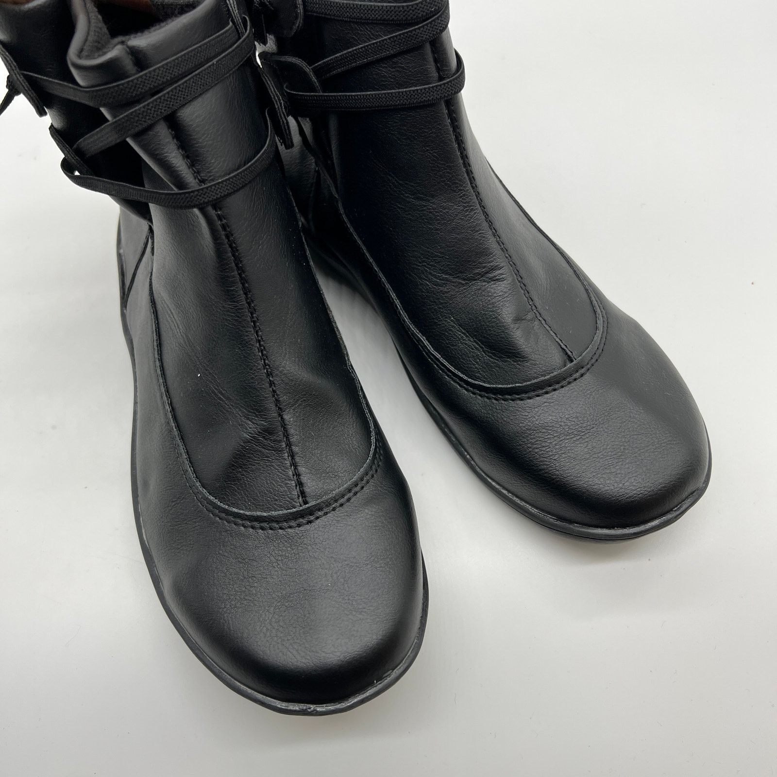Other Women Ankle Boots Low Heel Slip on Comfortable Bo Size US 9.5 / IT 39.5 - 8 Thumbnail