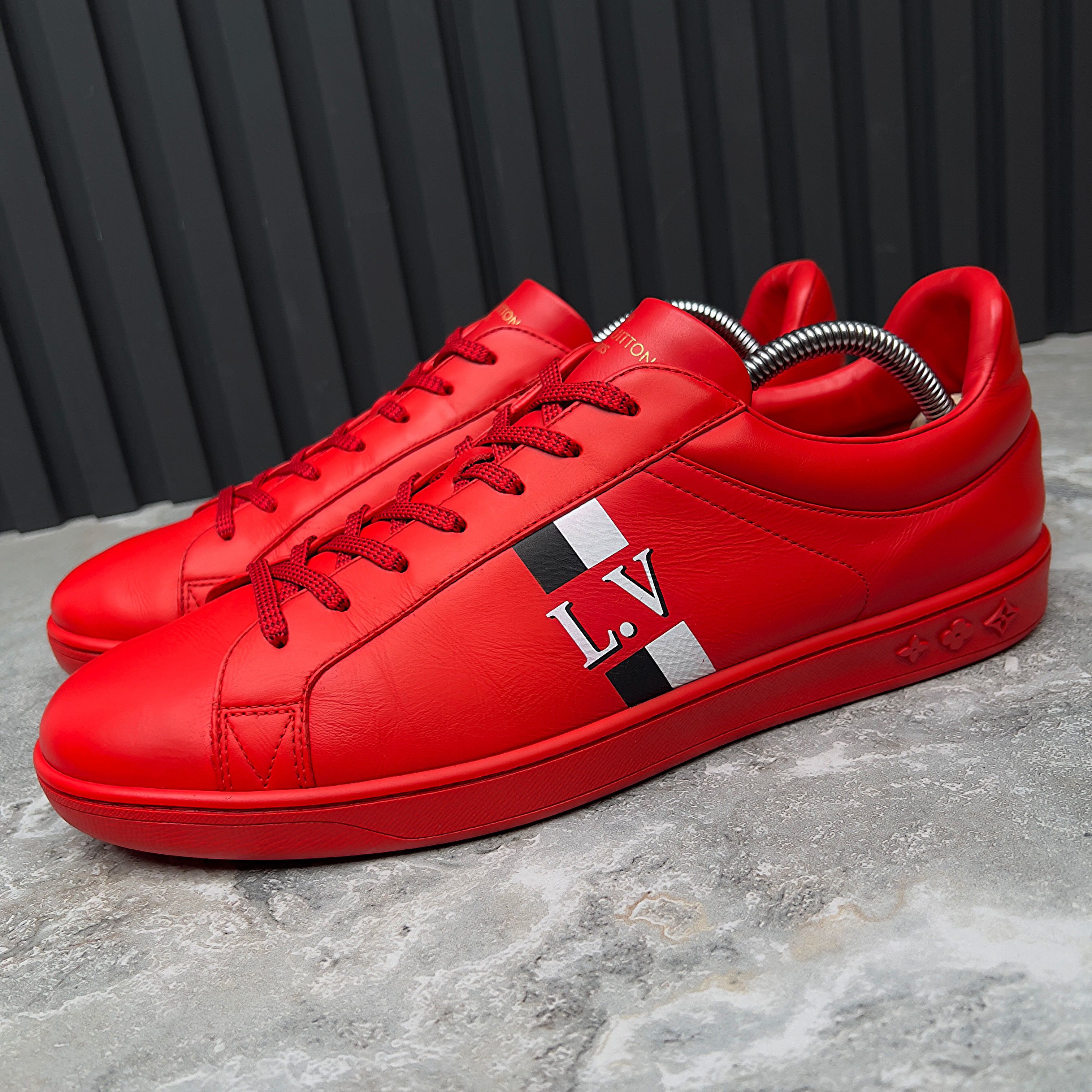 Louis Vuitton Luxembourg Sneakers LV Logo Leather