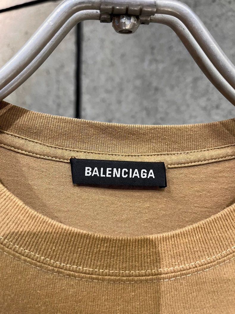 Balenciaga Balenciaga Khaki wheat ear short sleeve Size US S / EU 44-46 / 1 - 3 Thumbnail