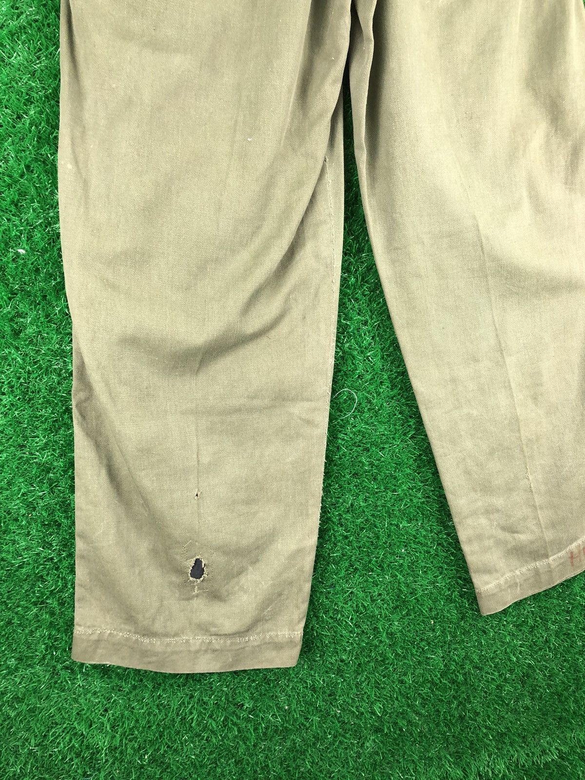 Ghurka Vintage 60's Gurkha Trouser British Army Double Buckle Pants Size US 35 - 6 Thumbnail