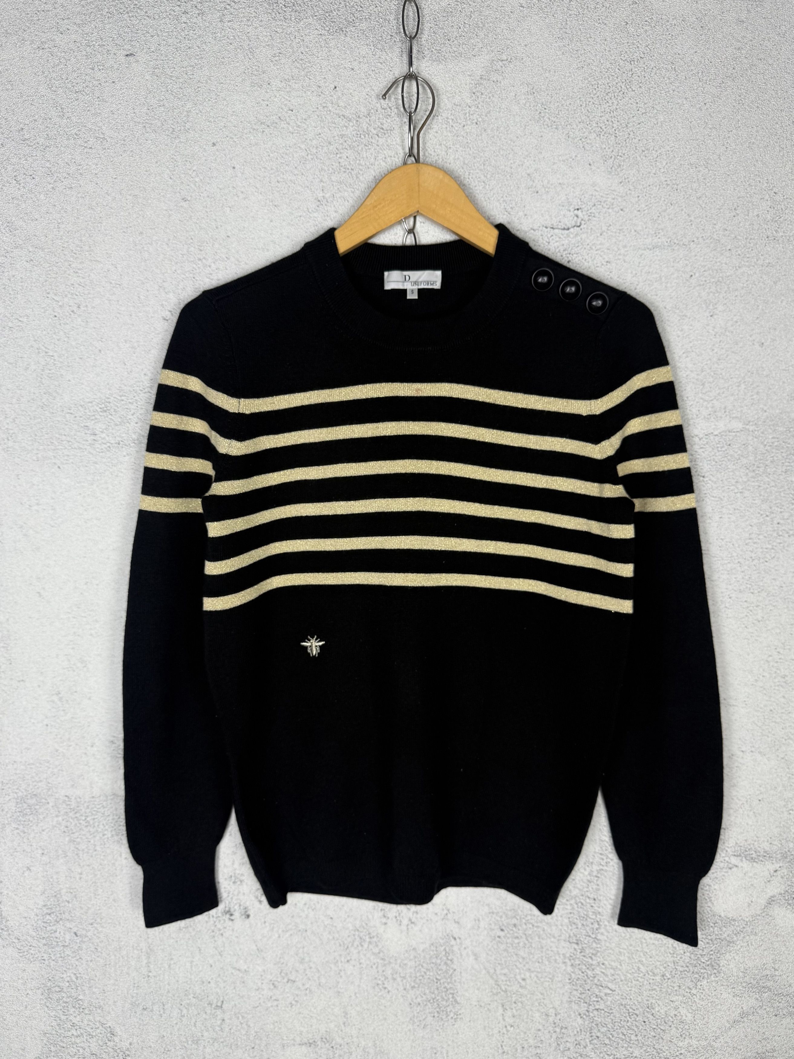 Dior Dior Staff Uniforms Knit Wool Sweater Size S / US 4 / IT 40 - 1 Thumbnail