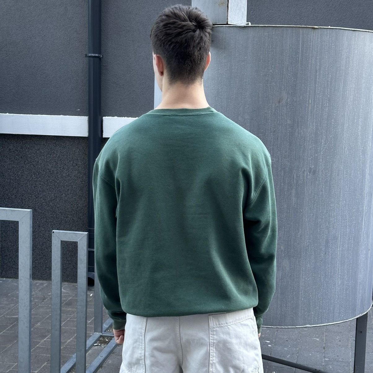 Timberland × Vintage Vintage Timberland Sweatshirt Big Logo Distressed Fit 90s Size US XL / EU 56 / 4 - 3 Thumbnail