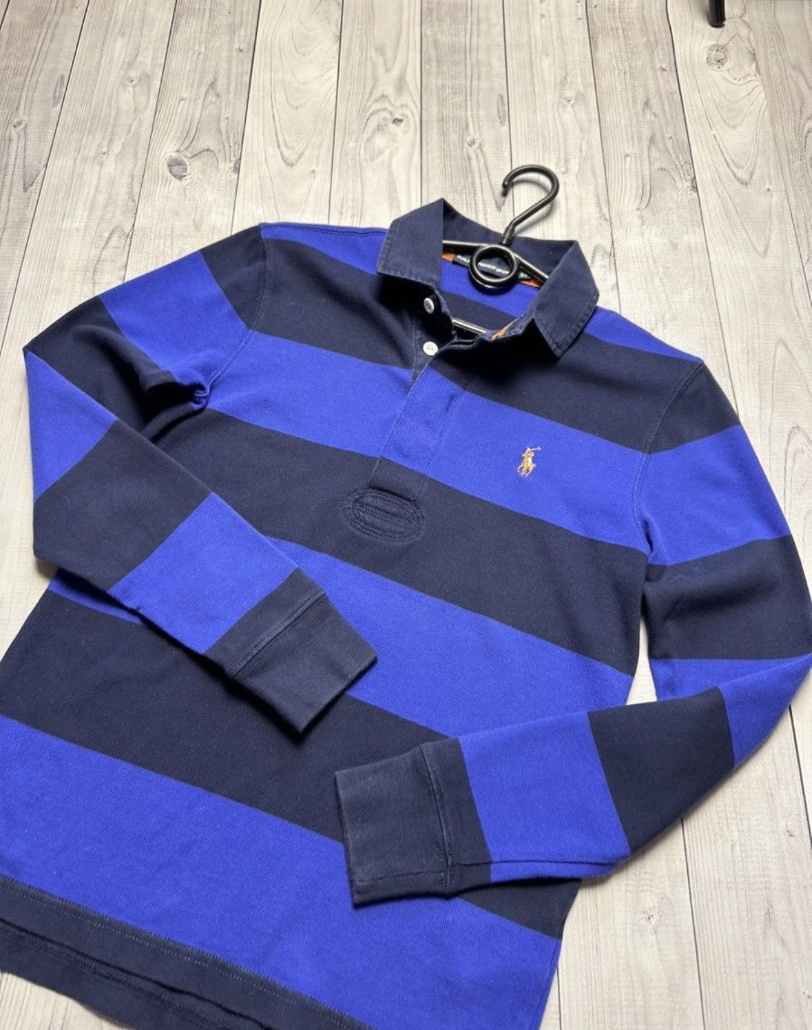 Polo Ralph Lauren Vintage polo Ralph Lauren rugby striped long sleeve size S Size S / US 4 / IT 40 - 3 Thumbnail