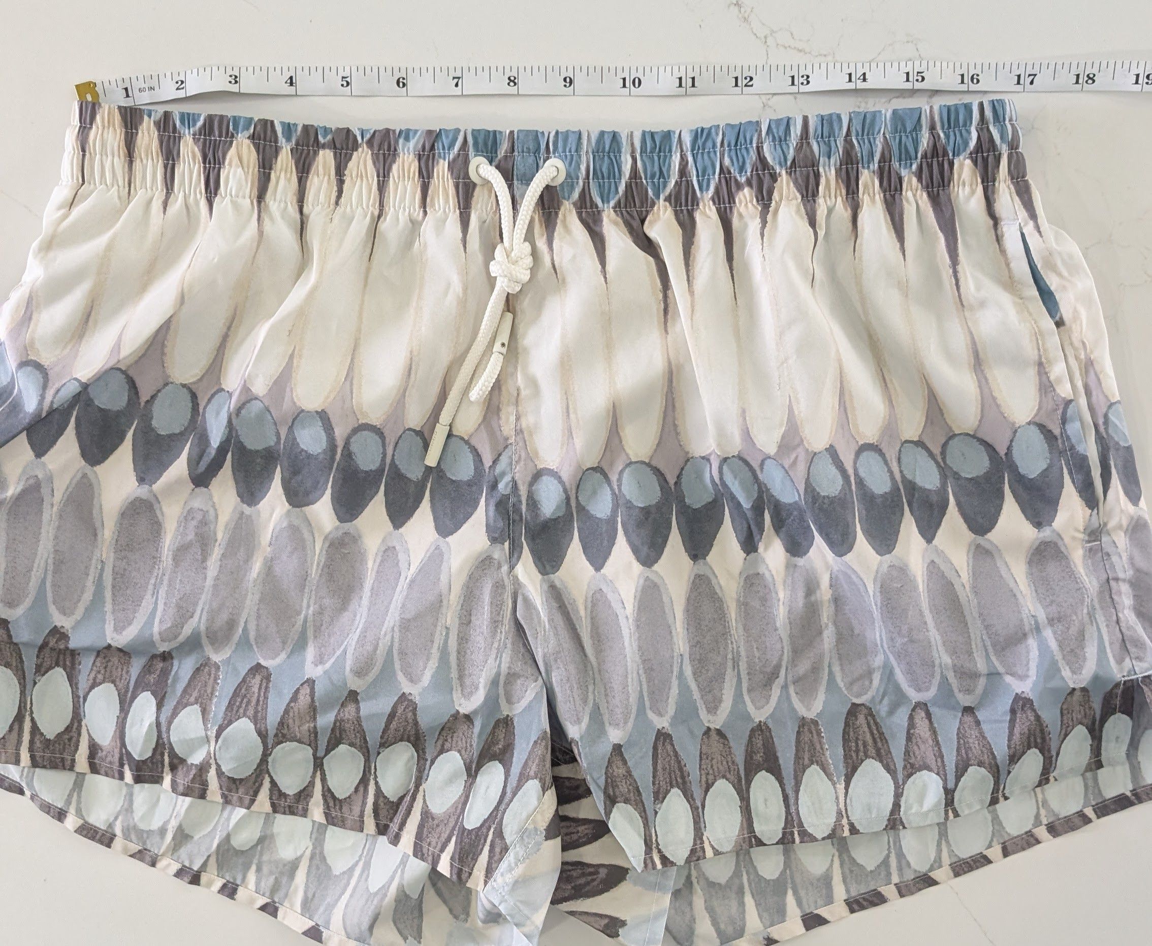 Other COMMAS Mens Short Swim Shorts XXL Multicolor Abstract Size US 35 - 5 Thumbnail