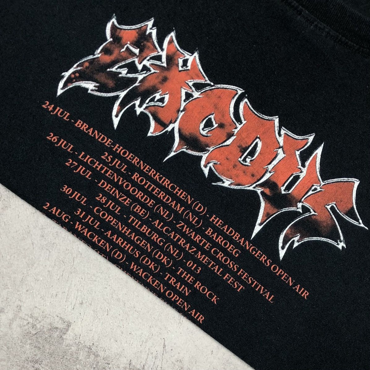 Vintage Vintage Exodus The Atrocity Exhibition Tour Tee Size US M / EU 48-50 / 2 - 12 Thumbnail