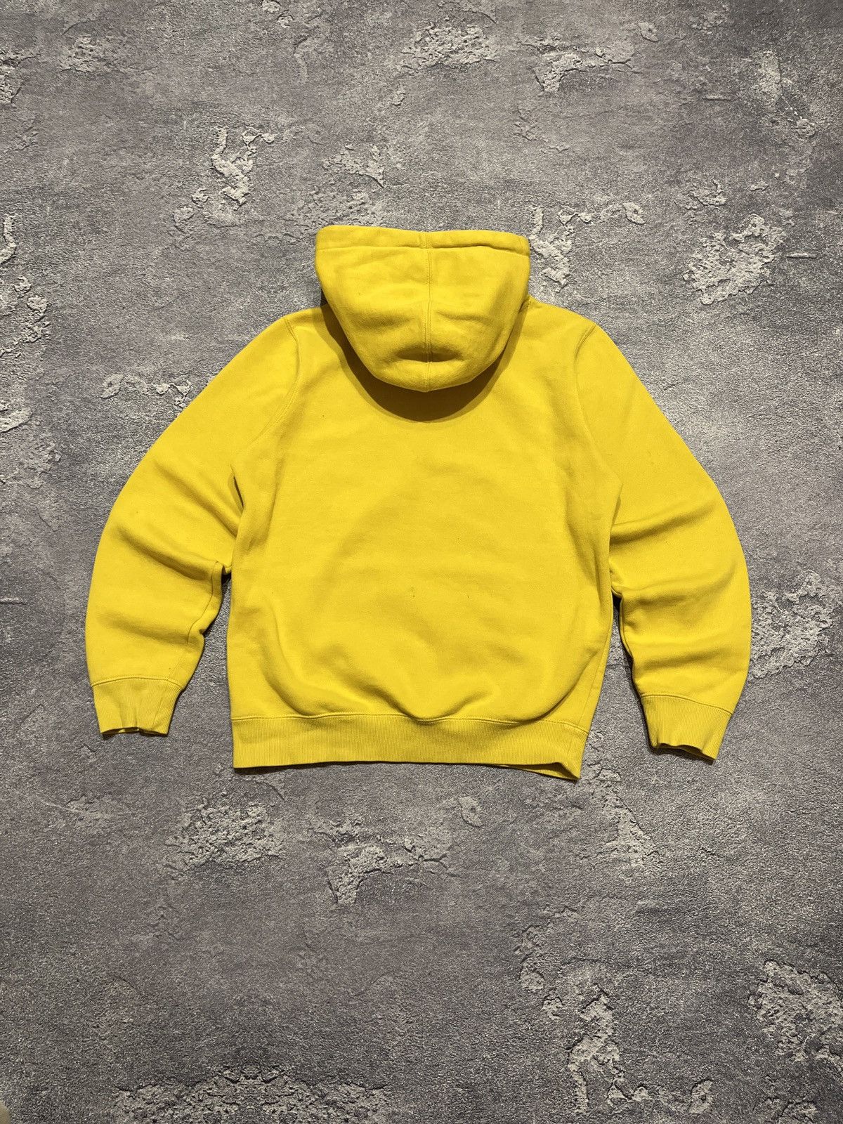 Stussy × Vintage Y2K Yellow Stussy Big logo Y2K Hoodie Size US S / EU 44-46 / 1 - 2 Thumbnail