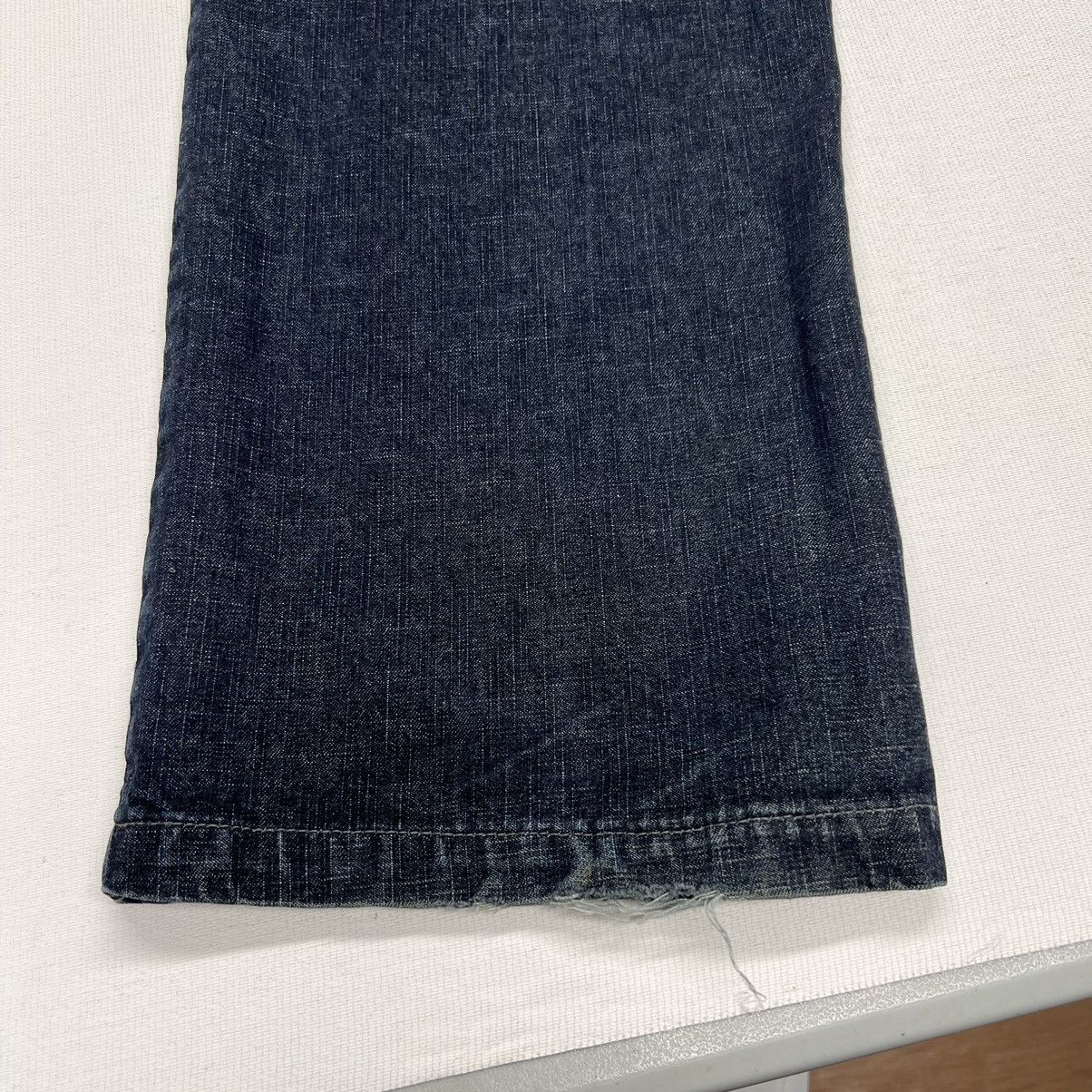 Vintage Infringement Raider Jeans Black Denim Straight Baggy Y2K Size US 40 / EU 56 - 16 Thumbnail