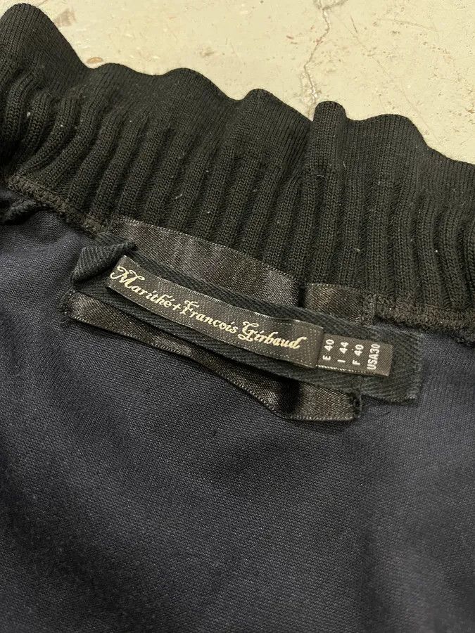 Marithe + Francois Girbaud 2000s Marithé + François Girbaud Navy Velvet Zip Up Sweater Size S / US 4 / IT 40 - 9 Thumbnail