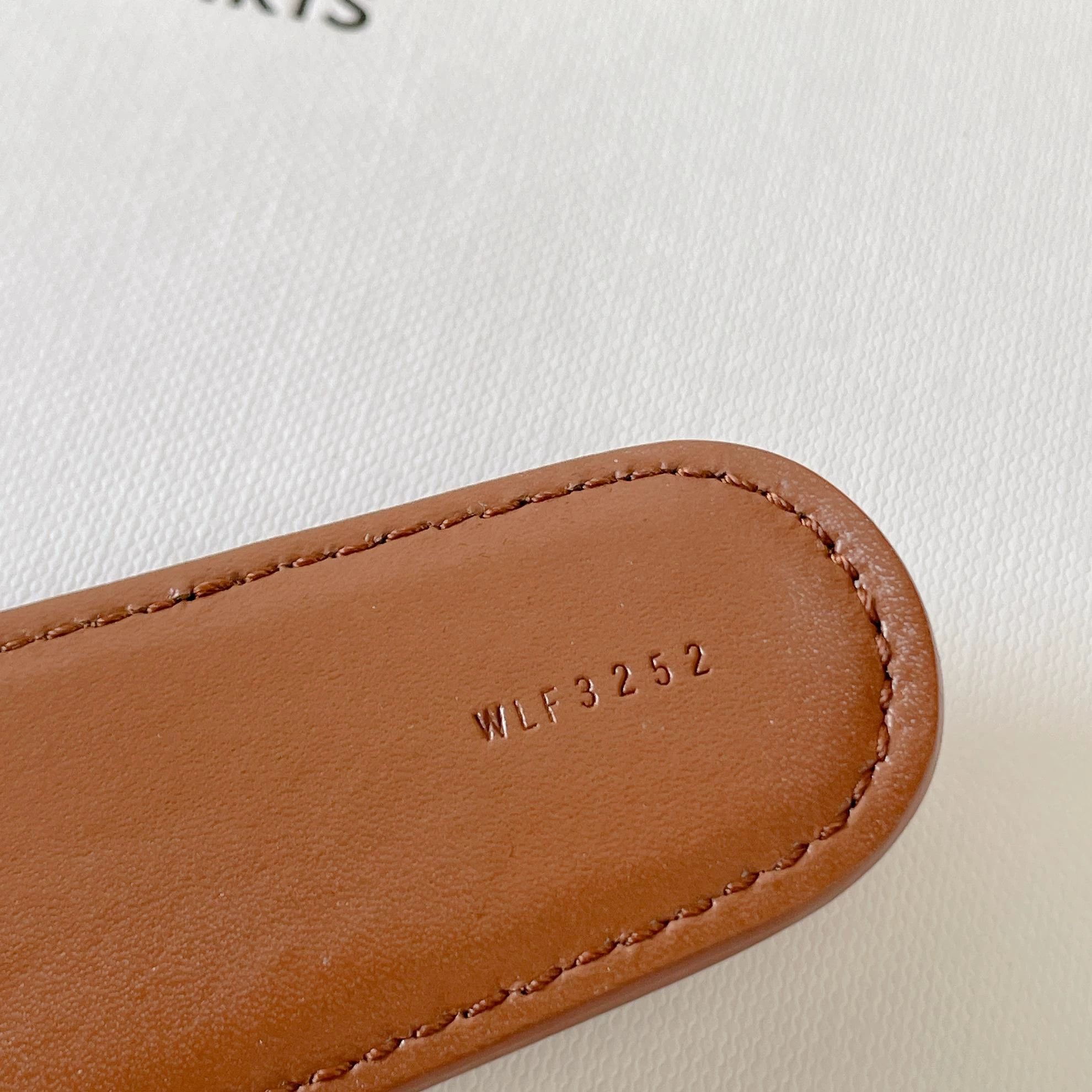 Celine Celine Cognac Calfskin Headband Pre-owned Size ONE SIZE - 5 Thumbnail
