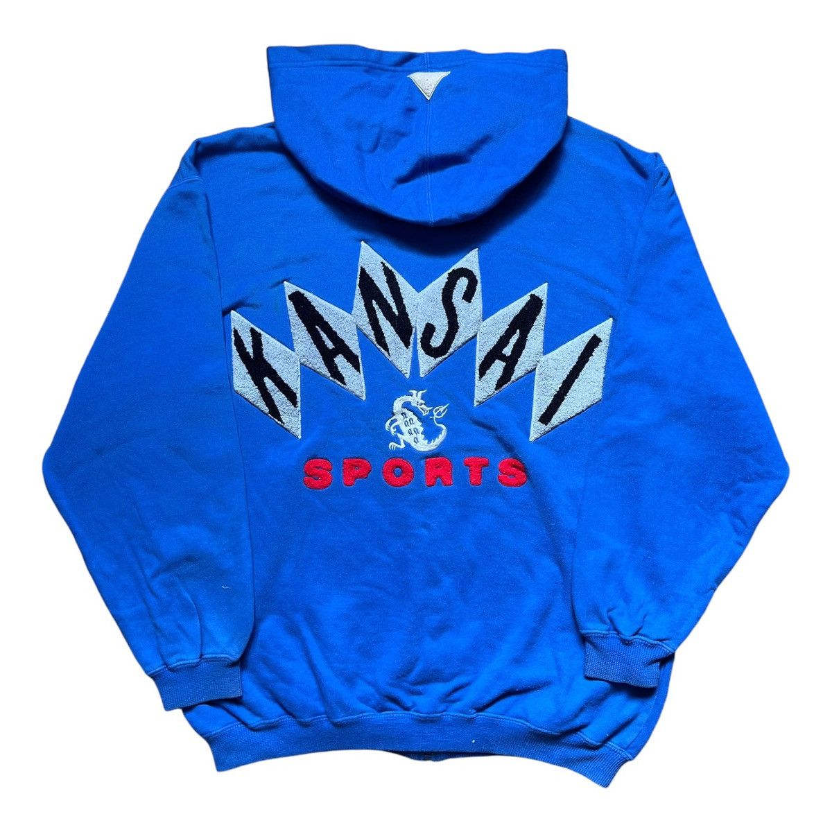 Japanese Brand × Kansai Yamamoto × Vintage Vintage Kansai Man Embroidery Hoodie Size US L / EU 52-54 / 3 - 1 Thumbnail