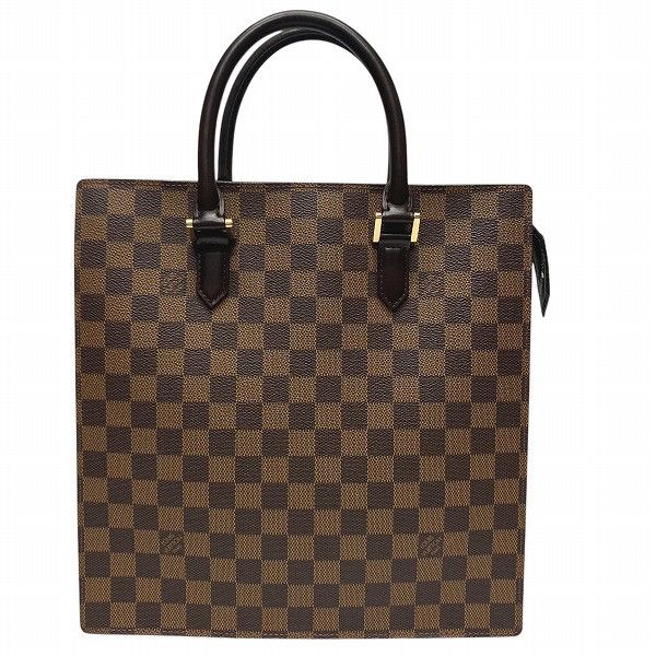 Louis Vuitton Louis Vuitton Sac Plat Pm Damier Tote Bag Canvas Tote Bag N41226 in Brown, Men's