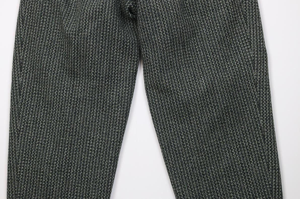 Vintage Vintage 90s Streetwear Knit High Waisted Chino Pants Green Size 27" / US 4 / IT 40 - 11 Thumbnail