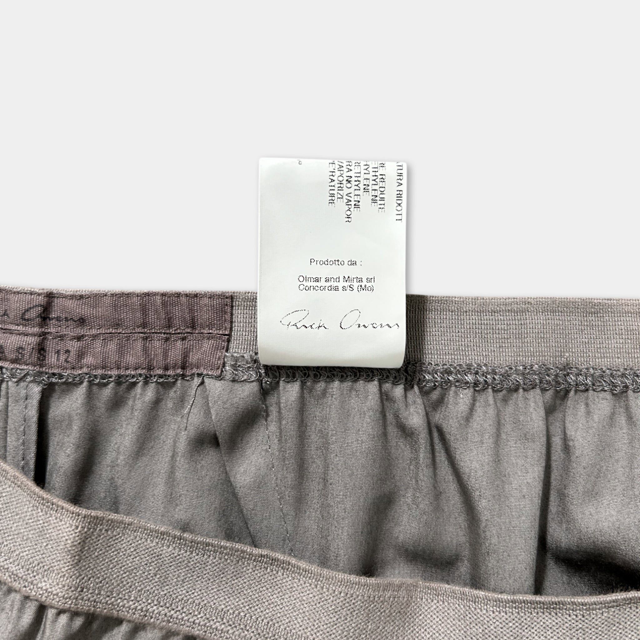 Rick Owens Rick Owens Gray Midi Skirt With Ruffled Waistband Size 25" / US 0 / IT 36 - 5 Thumbnail