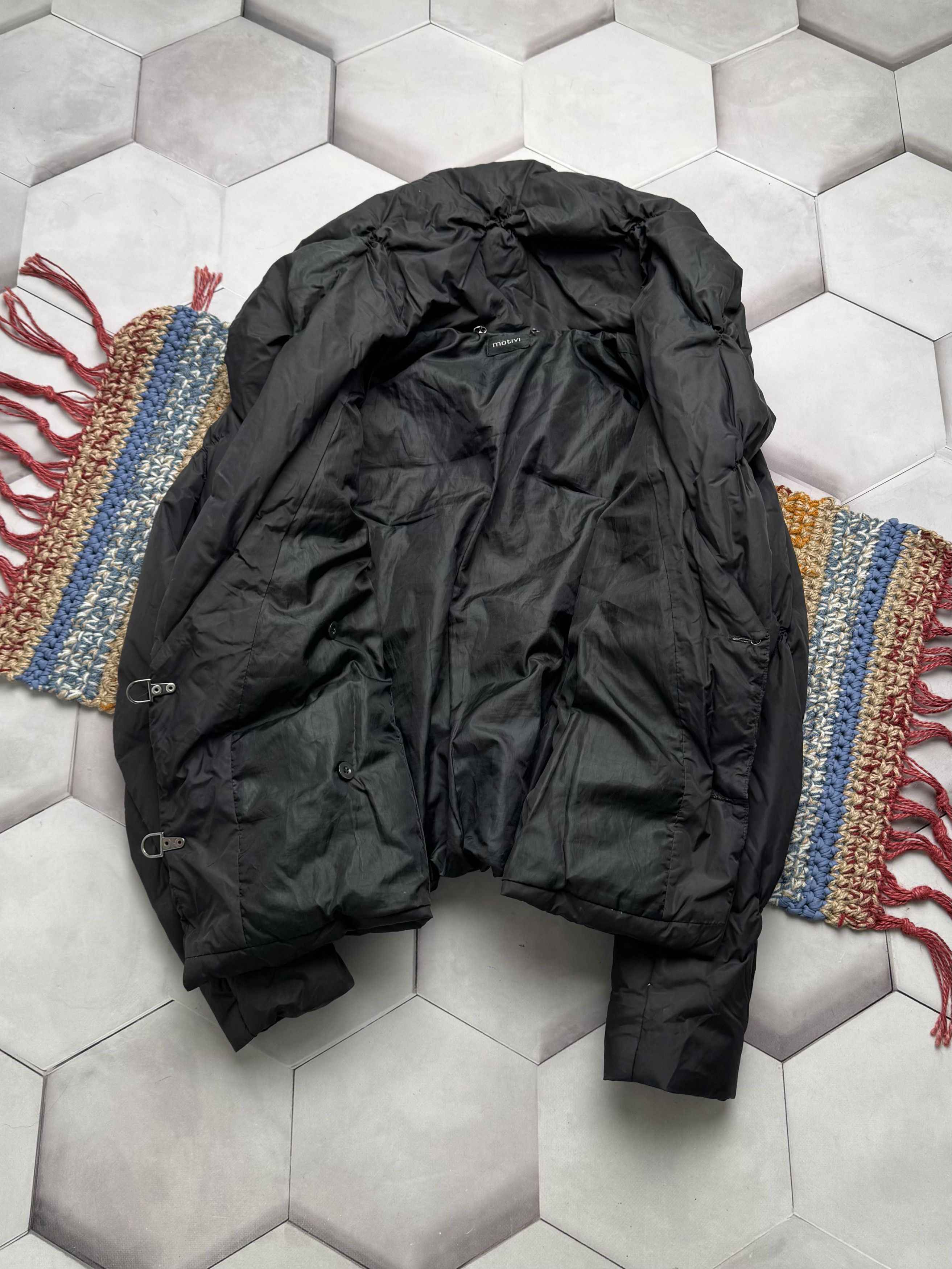 Vintage Vintage Cropped Down Puffer Jacket Size L / US 10 / IT 46 - 5 Thumbnail