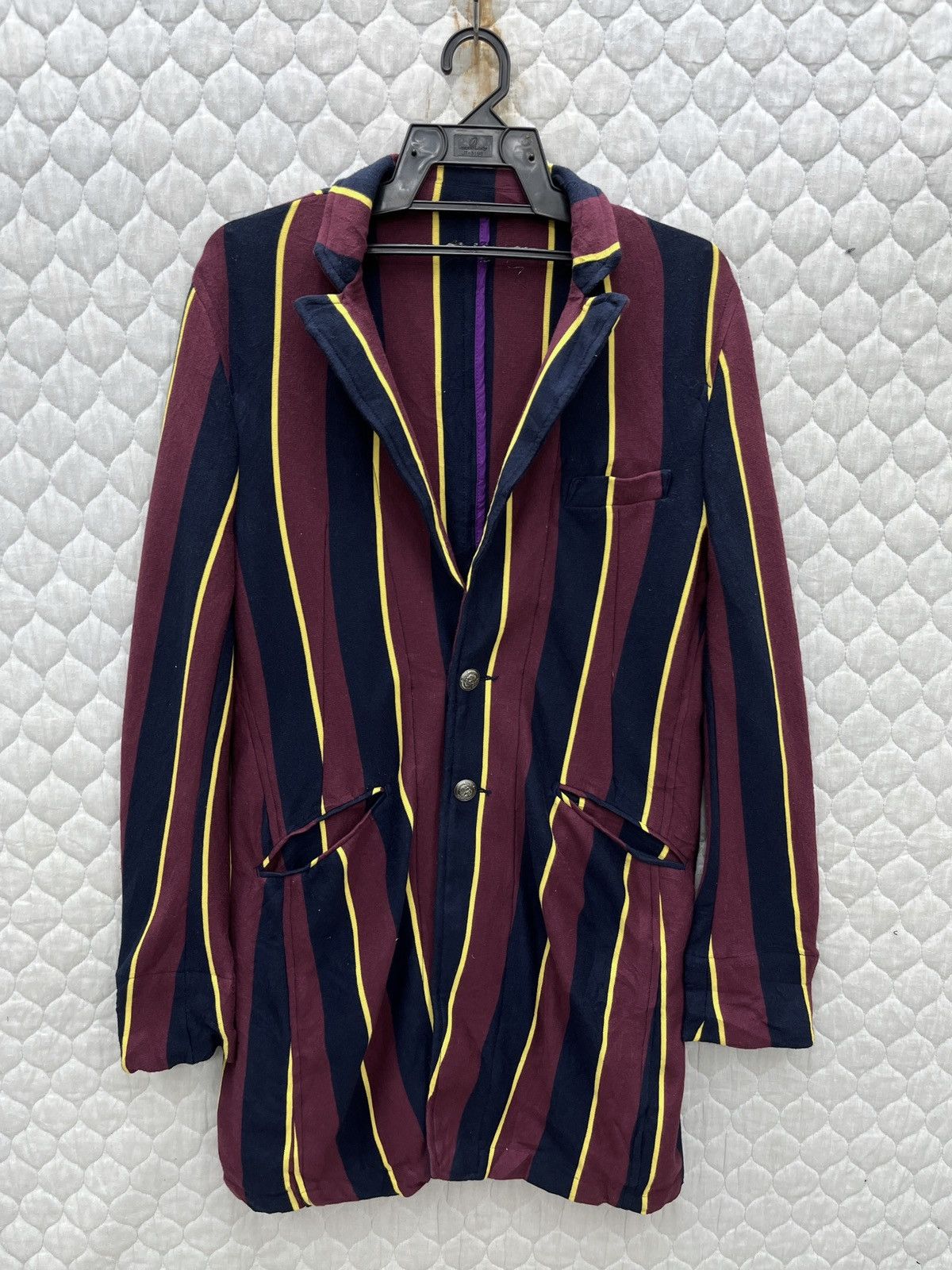 Japanese Brand 🔥🔥🔥ARCHIVE PPFM MULTICOLOUR STRIPE JACKET Size S / US 4 / IT 40 - 1 Thumbnail