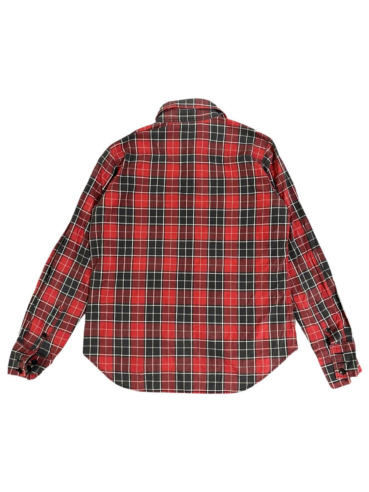 Hysteric Glamour Hysteric Glamour Check Red Shirt Size M / US 6-8 / IT 42-44 - 4 Thumbnail