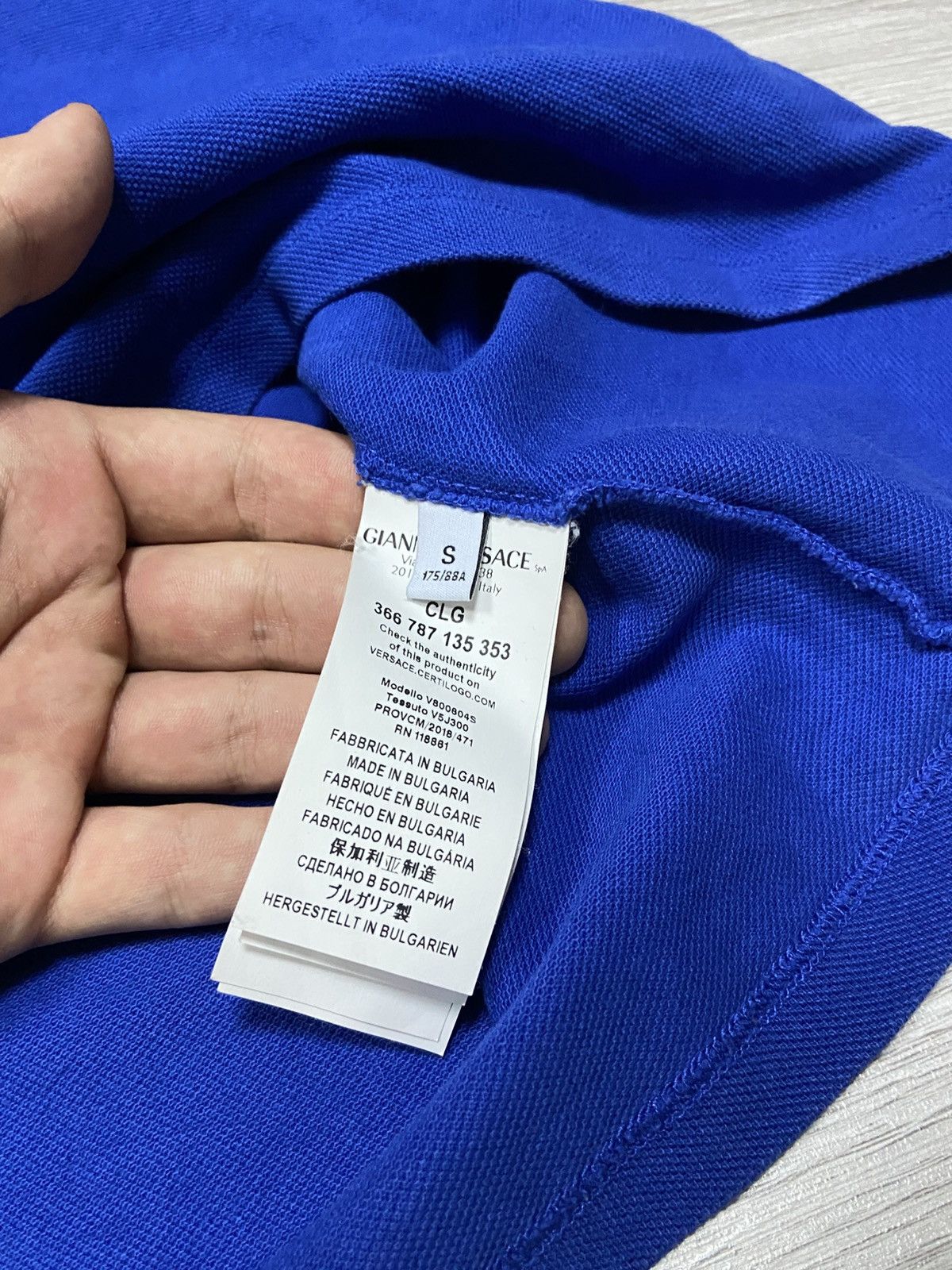 Versace Versace half Medusa head polo shirt Size US S / EU 44-46 / 1 - 4 Thumbnail
